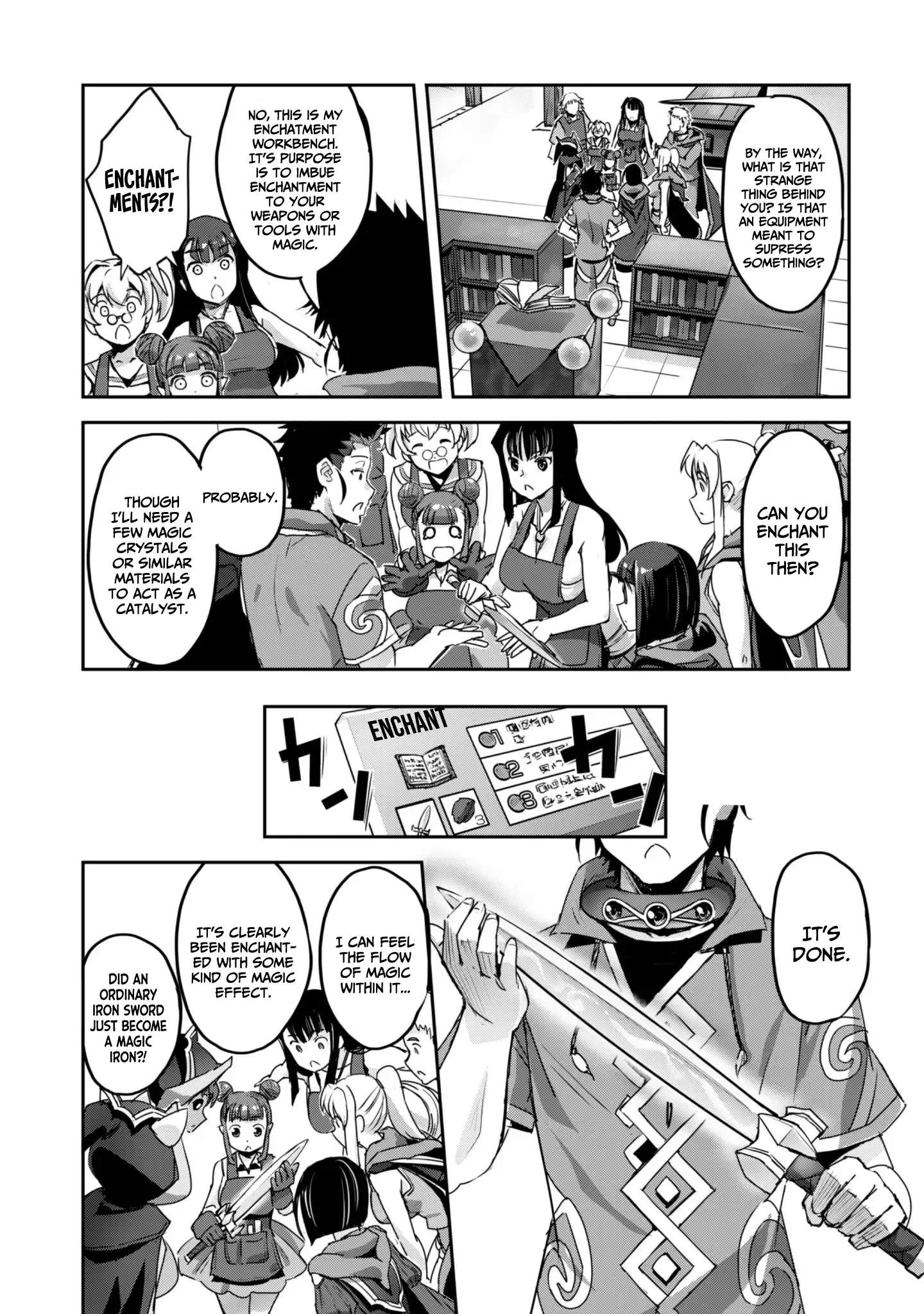 Capture a different world with the power of craft games! Chapter 60 - Page 12 in English