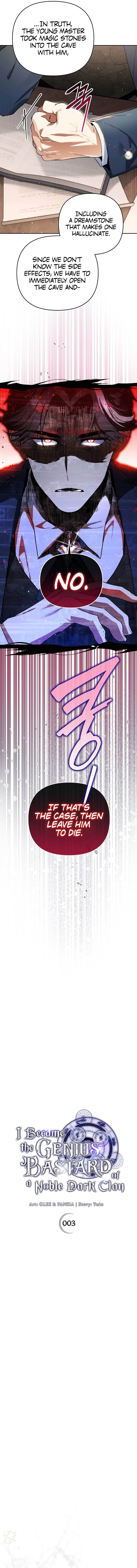 I Became the Genius Bastard of a Noble Dark Clan Chapter 3 - Page 3 in English