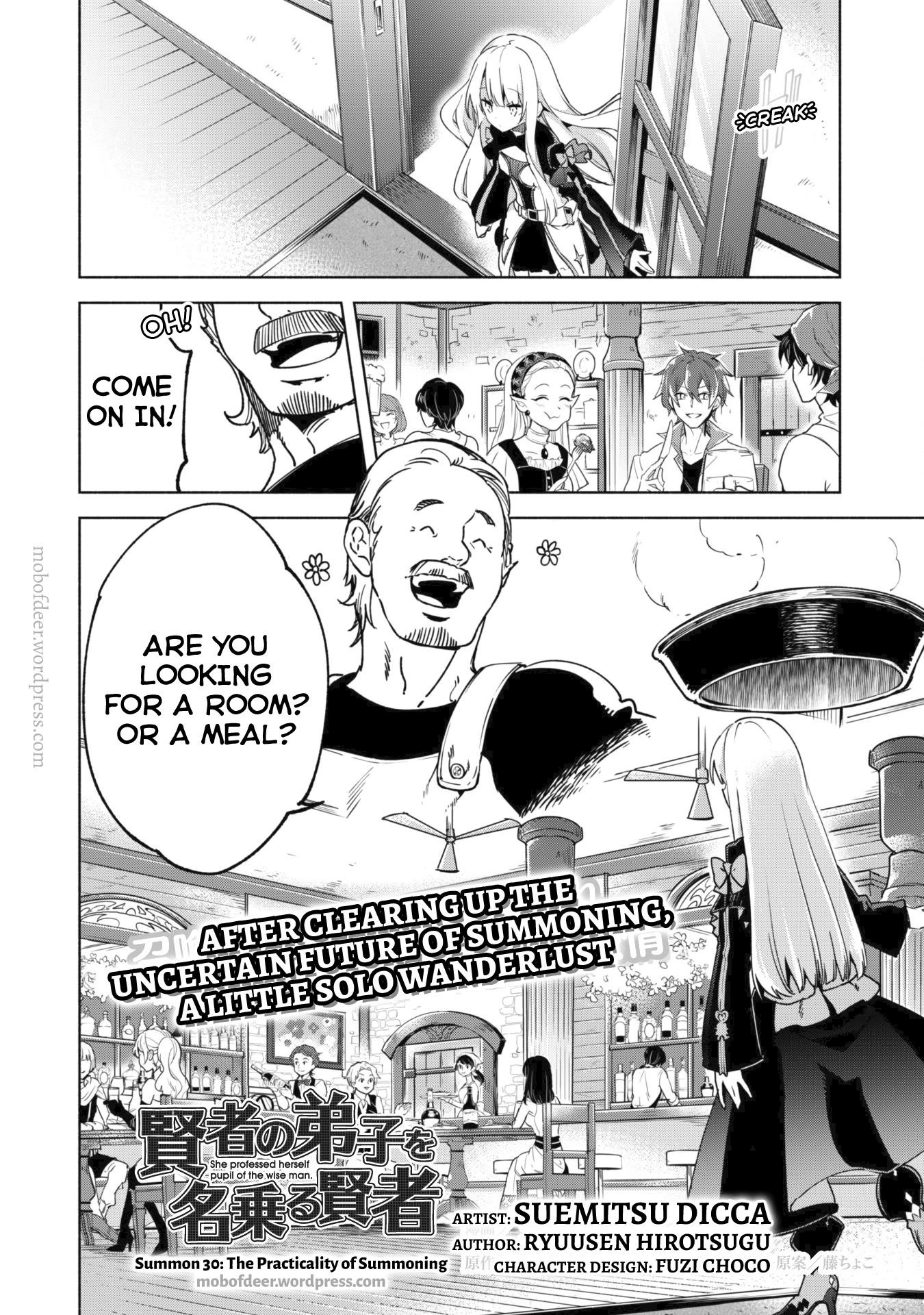 Kenja no Deshi wo Nanoru Kenja Chapter 30 - Page 3 in English