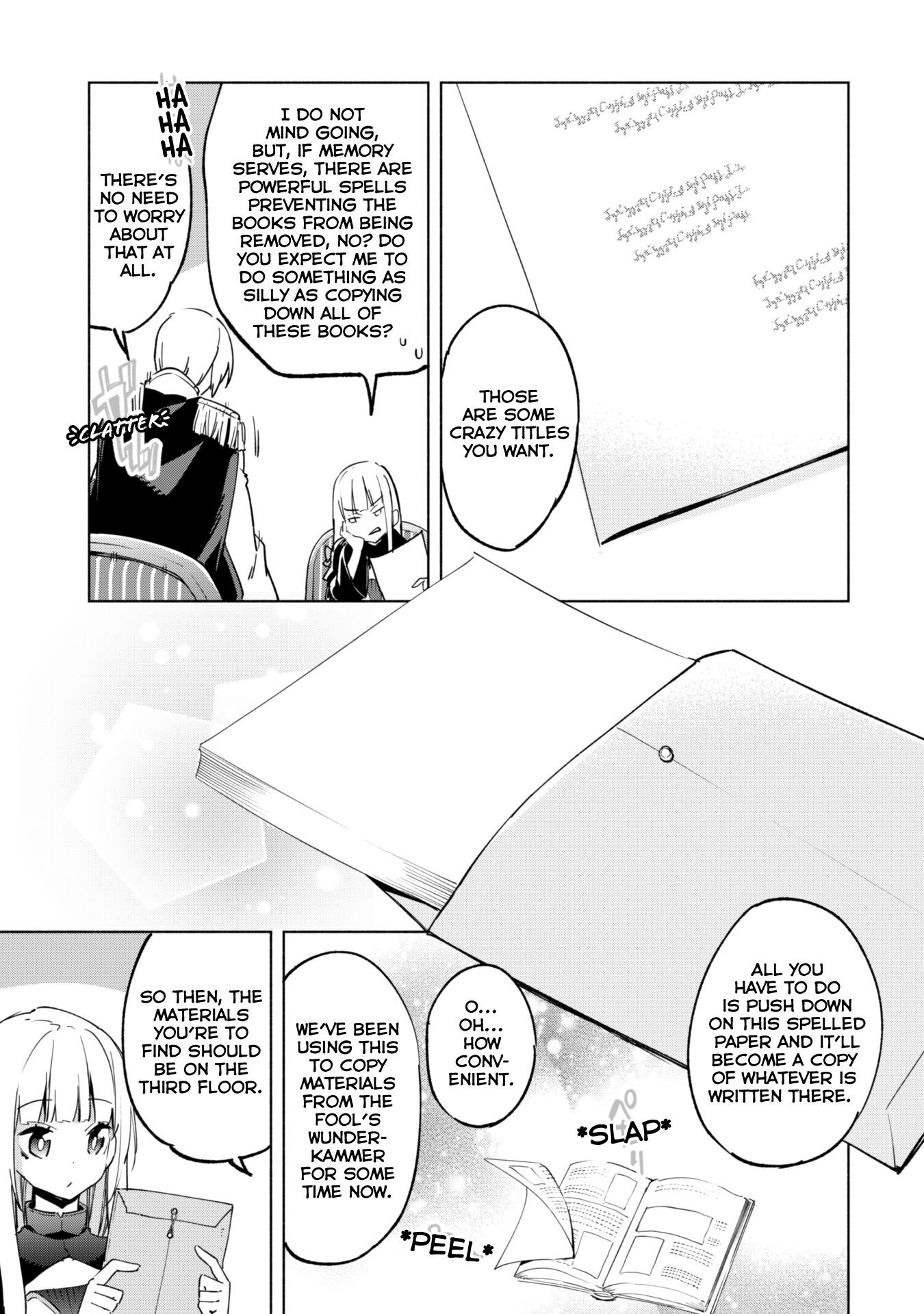 Kenja no Deshi wo Nanoru Kenja Chapter 35 - Page 22 in English