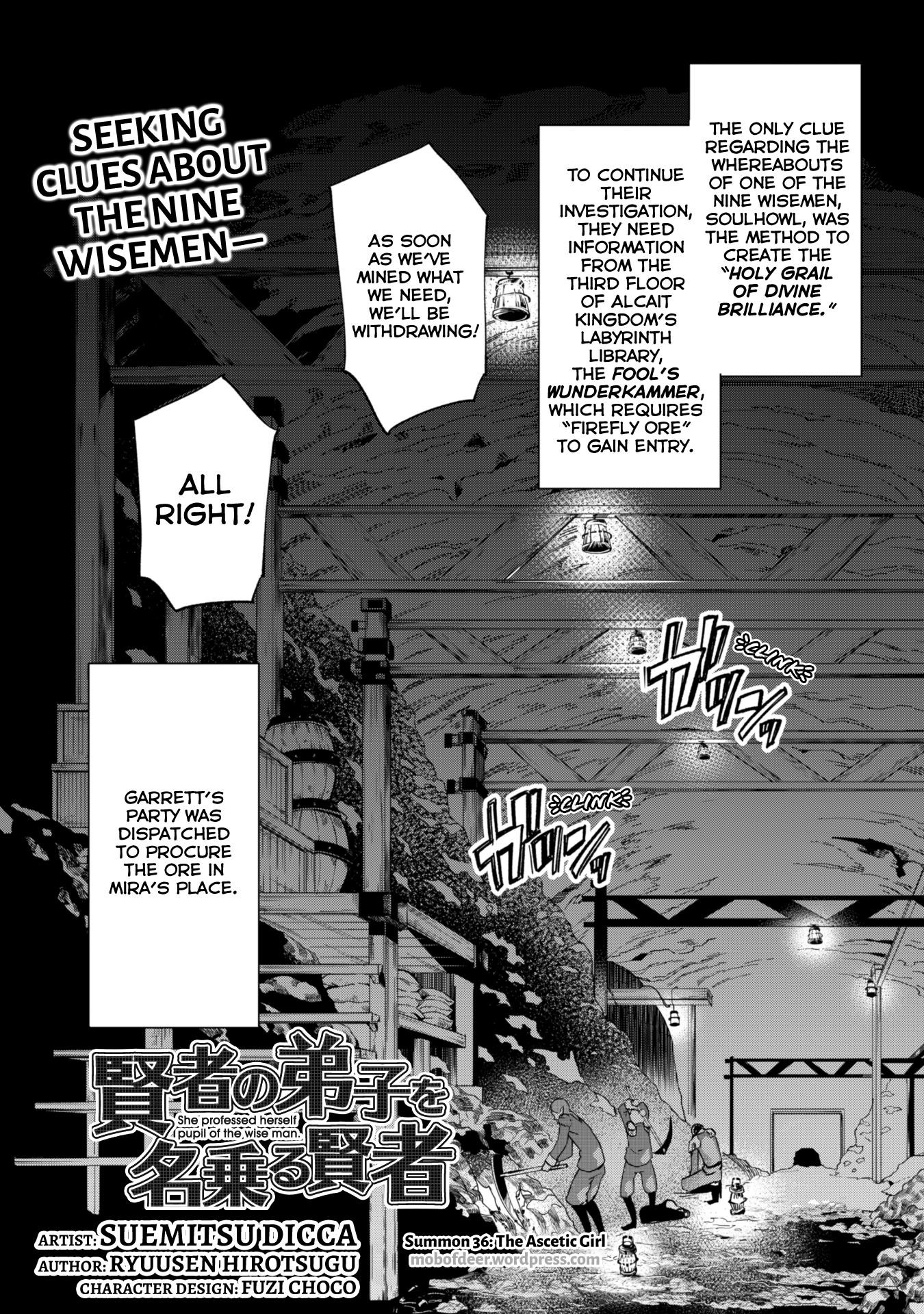 Kenja no Deshi wo Nanoru Kenja Chapter 36 - Page 3 in English
