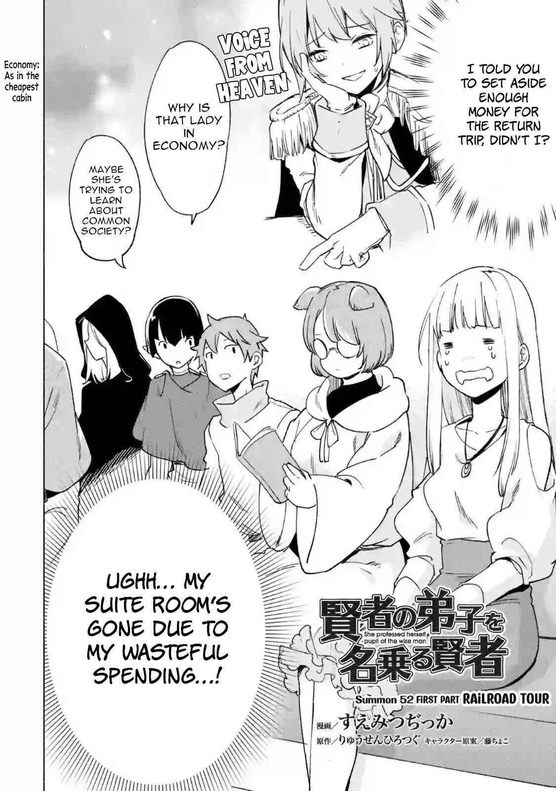 Kenja no Deshi wo Nanoru Kenja Chapter 52 - Page 3 in English