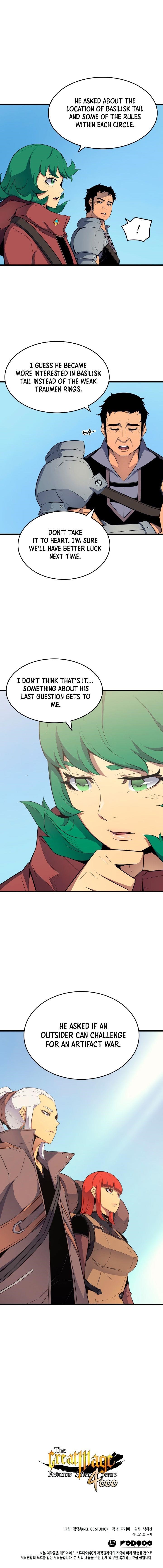 The Great Mage Returns After 4000 Years Chapter 64 - Page 15 in English