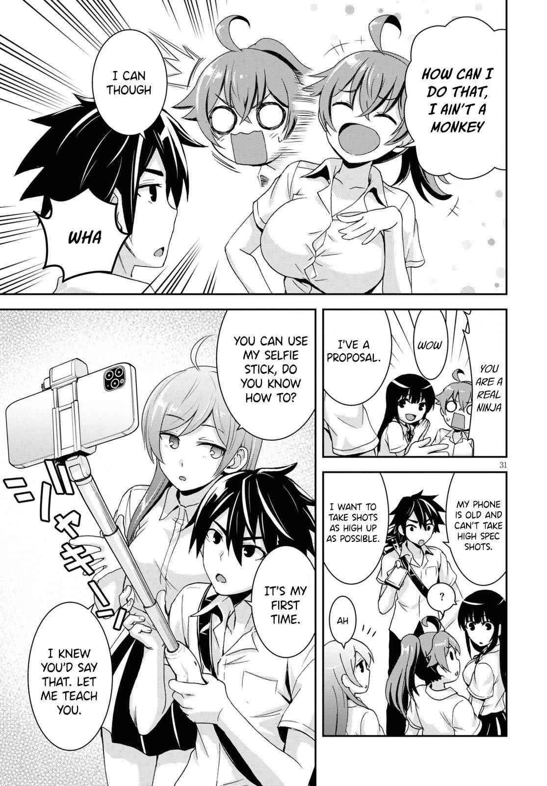 Isekai Yurutto Survival Seikatsu: Gakkou No Minna To Isekai No Mujintou Ni Tenishitakedo Ore Dake Rakushou Desu Chapter 1 - Page 34 in English