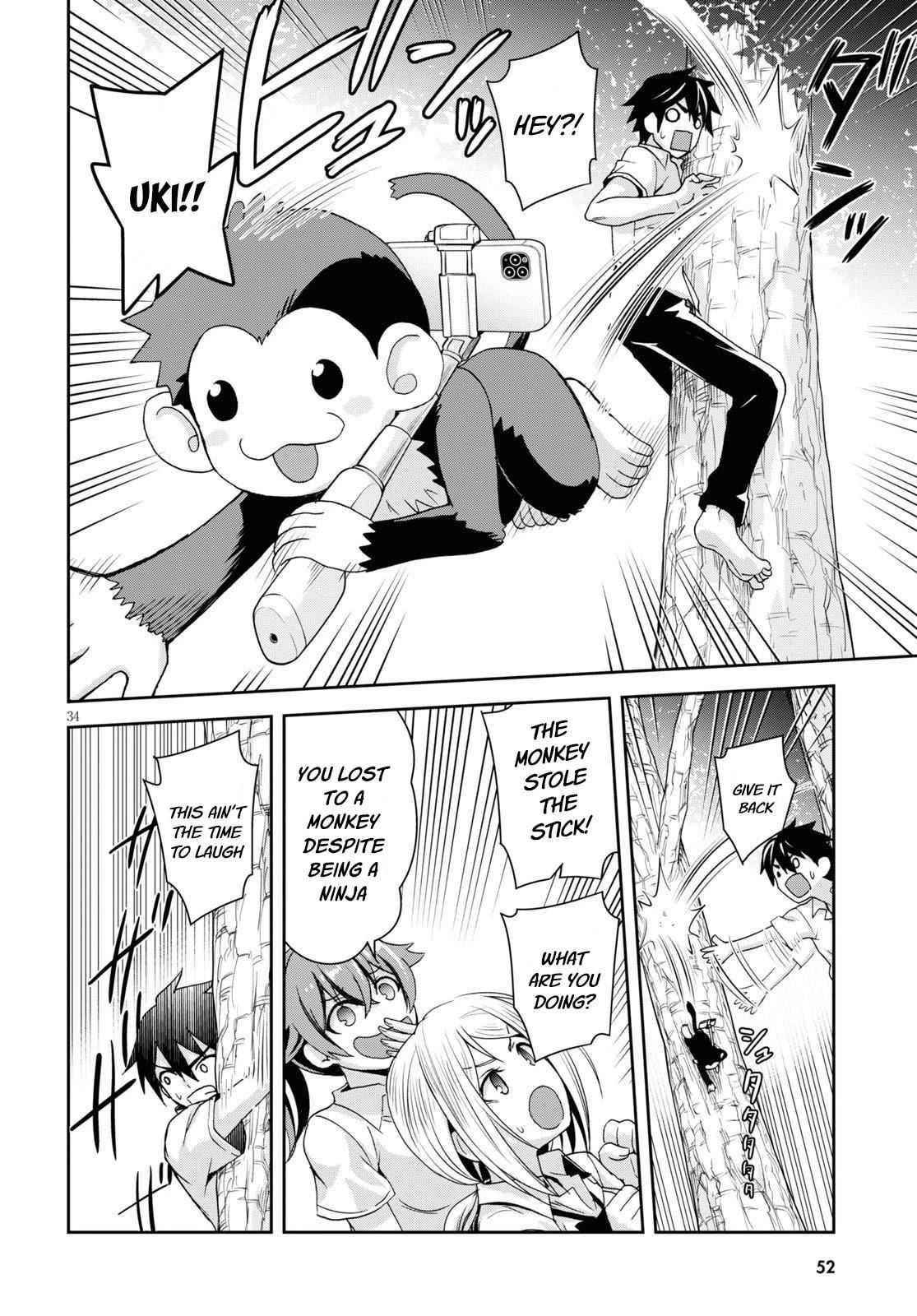Isekai Yurutto Survival Seikatsu: Gakkou No Minna To Isekai No Mujintou Ni Tenishitakedo Ore Dake Rakushou Desu Chapter 1 - Page 37 in English