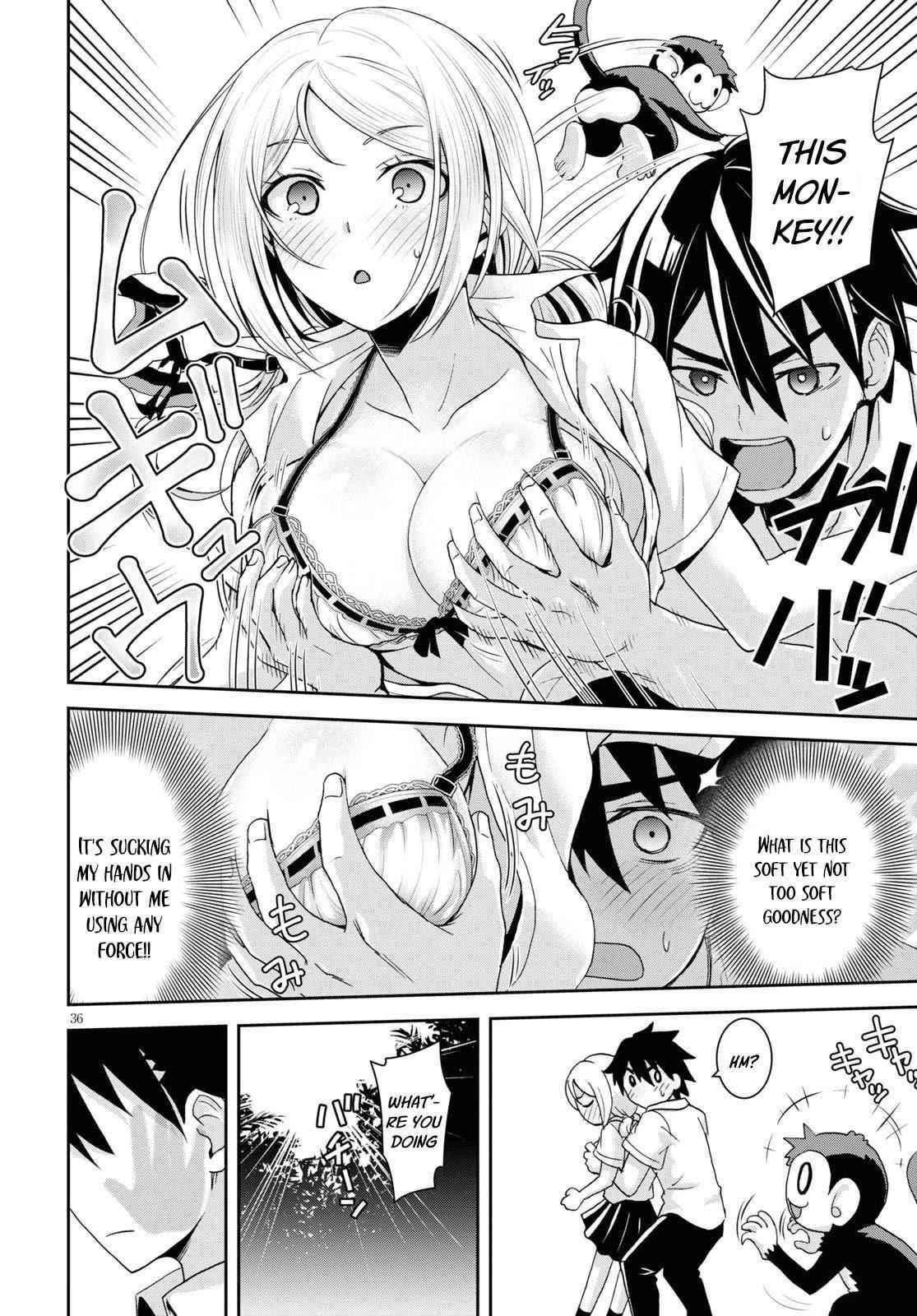 Isekai Yurutto Survival Seikatsu: Gakkou No Minna To Isekai No Mujintou Ni Tenishitakedo Ore Dake Rakushou Desu Chapter 1 - Page 39 in English
