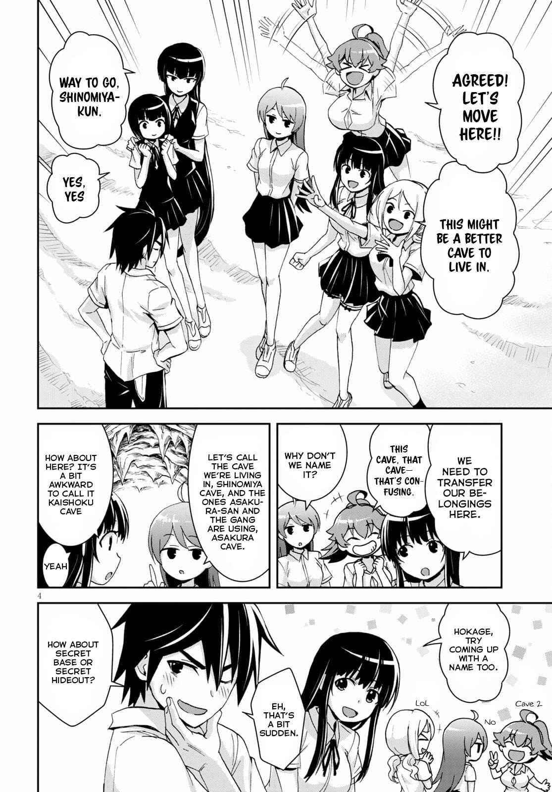 Isekai Yurutto Survival Seikatsu: Gakkou No Minna To Isekai No Mujintou Ni Tenishitakedo Ore Dake Rakushou Desu Chapter 11 - Page 4 in English