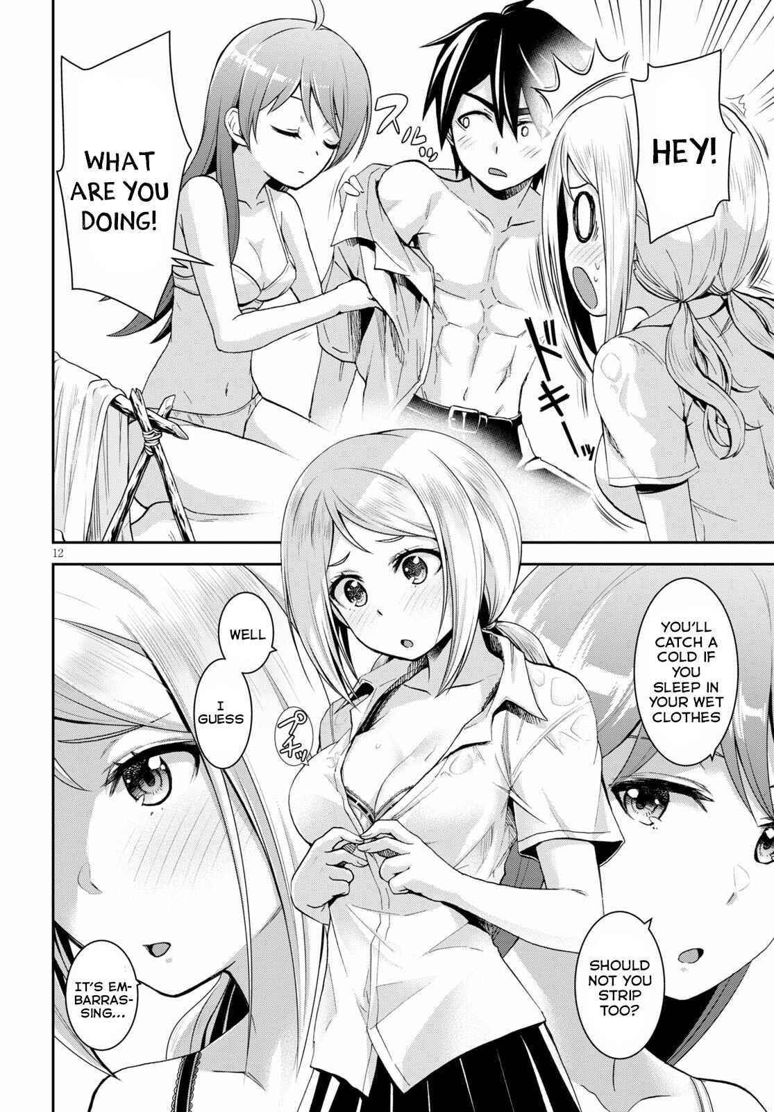 Isekai Yurutto Survival Seikatsu: Gakkou No Minna To Isekai No Mujintou Ni Tenishitakedo Ore Dake Rakushou Desu Chapter 14 - Page 12 in English