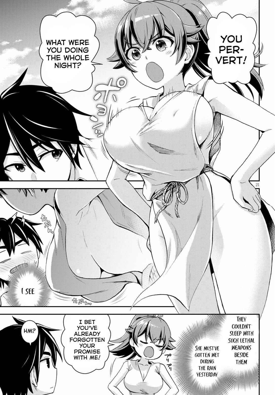 Isekai Yurutto Survival Seikatsu: Gakkou No Minna To Isekai No Mujintou Ni Tenishitakedo Ore Dake Rakushou Desu Chapter 14 - Page 21 in English