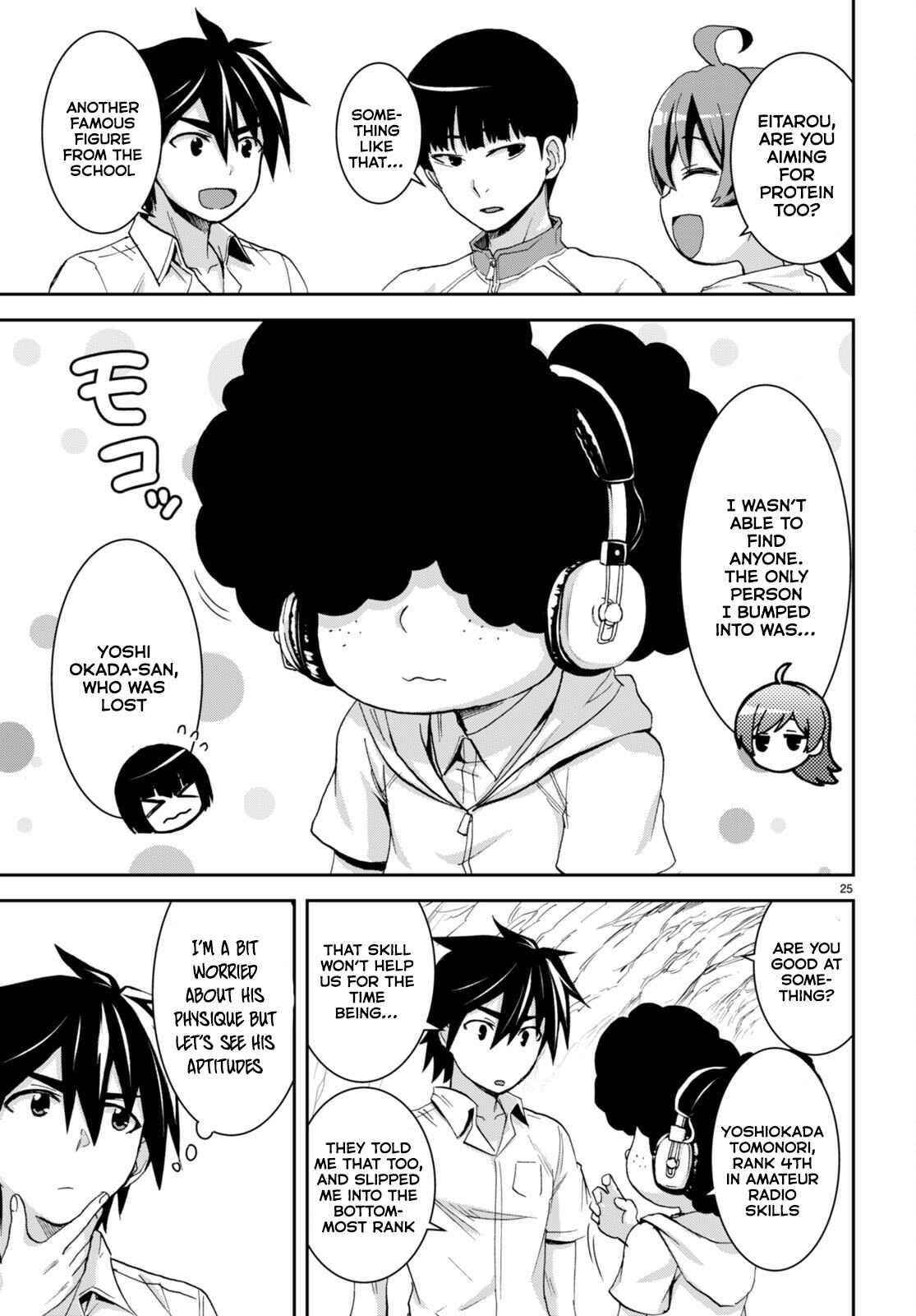 Isekai Yurutto Survival Seikatsu: Gakkou No Minna To Isekai No Mujintou Ni Tenishitakedo Ore Dake Rakushou Desu Chapter 16 - Page 25 in English