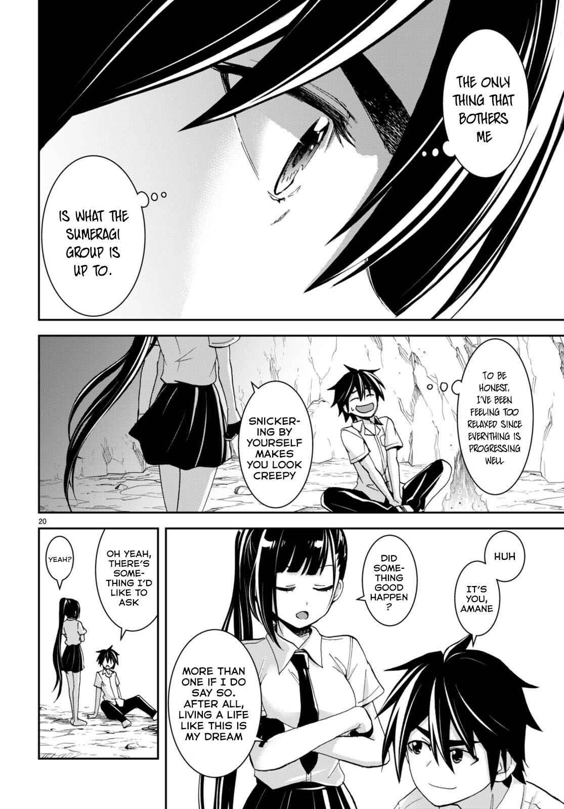 Isekai Yurutto Survival Seikatsu: Gakkou No Minna To Isekai No Mujintou Ni Tenishitakedo Ore Dake Rakushou Desu Chapter 18 - Page 20 in English