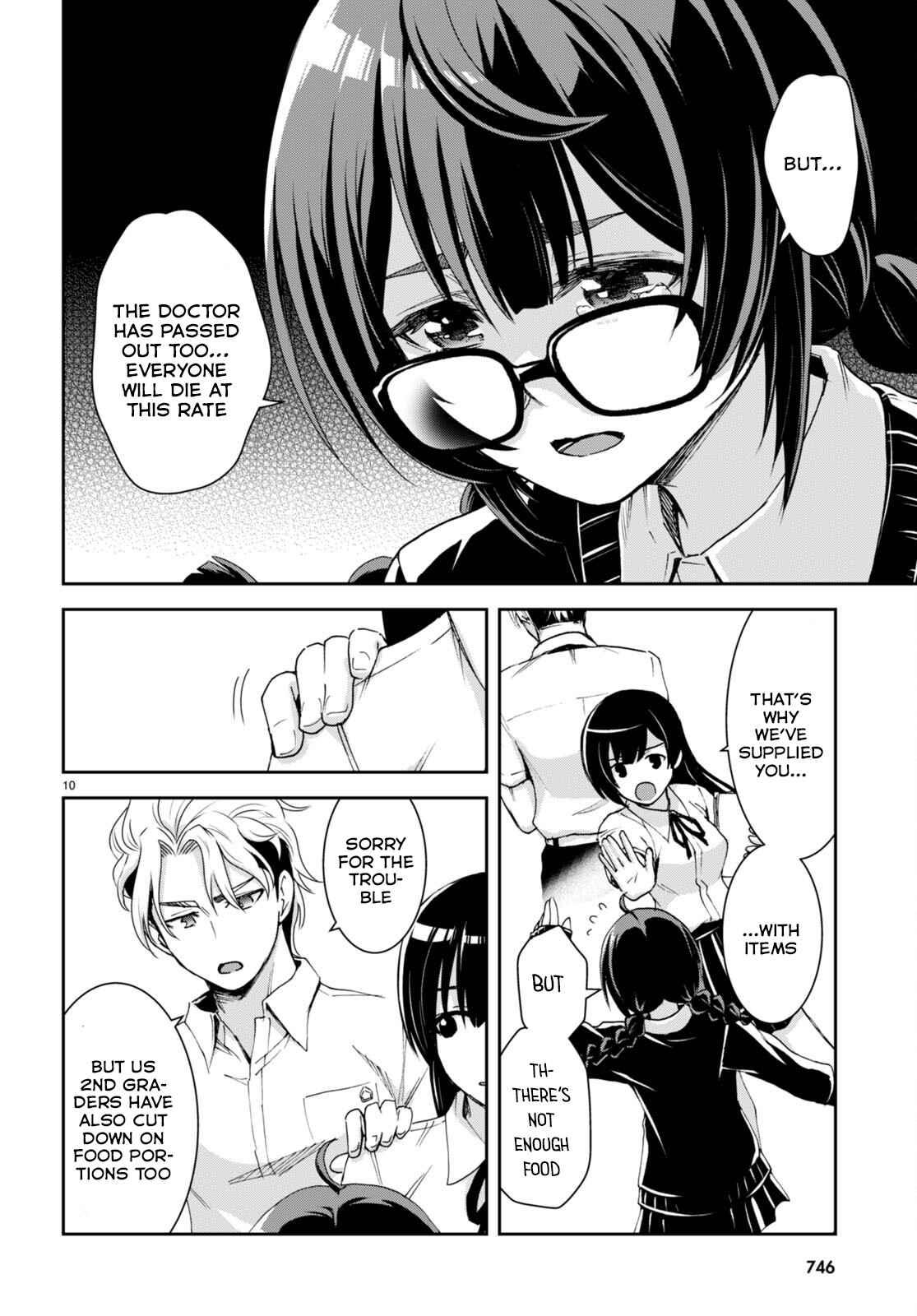 Isekai Yurutto Survival Seikatsu: Gakkou No Minna To Isekai No Mujintou Ni Tenishitakedo Ore Dake Rakushou Desu Chapter 20 - Page 10 in English