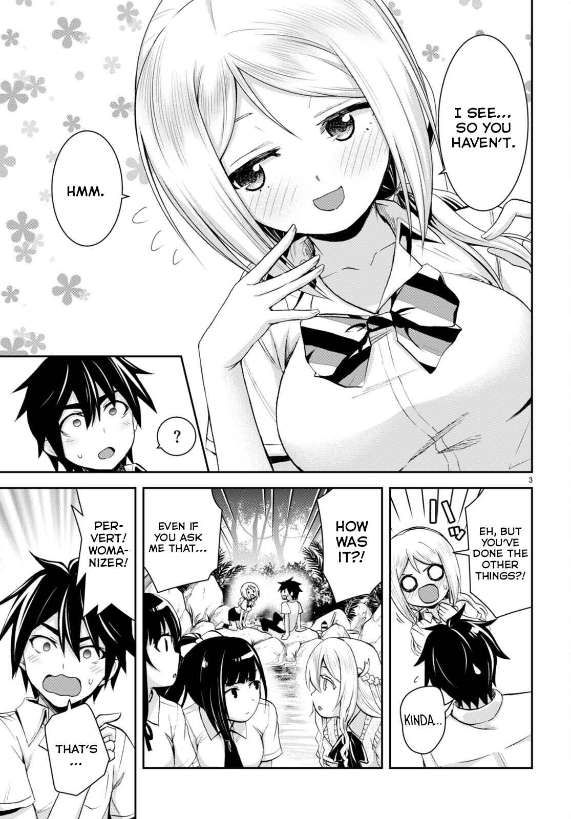 Isekai Yurutto Survival Seikatsu: Gakkou No Minna To Isekai No Mujintou Ni Tenishitakedo Ore Dake Rakushou Desu Chapter 20 - Page 3 in English