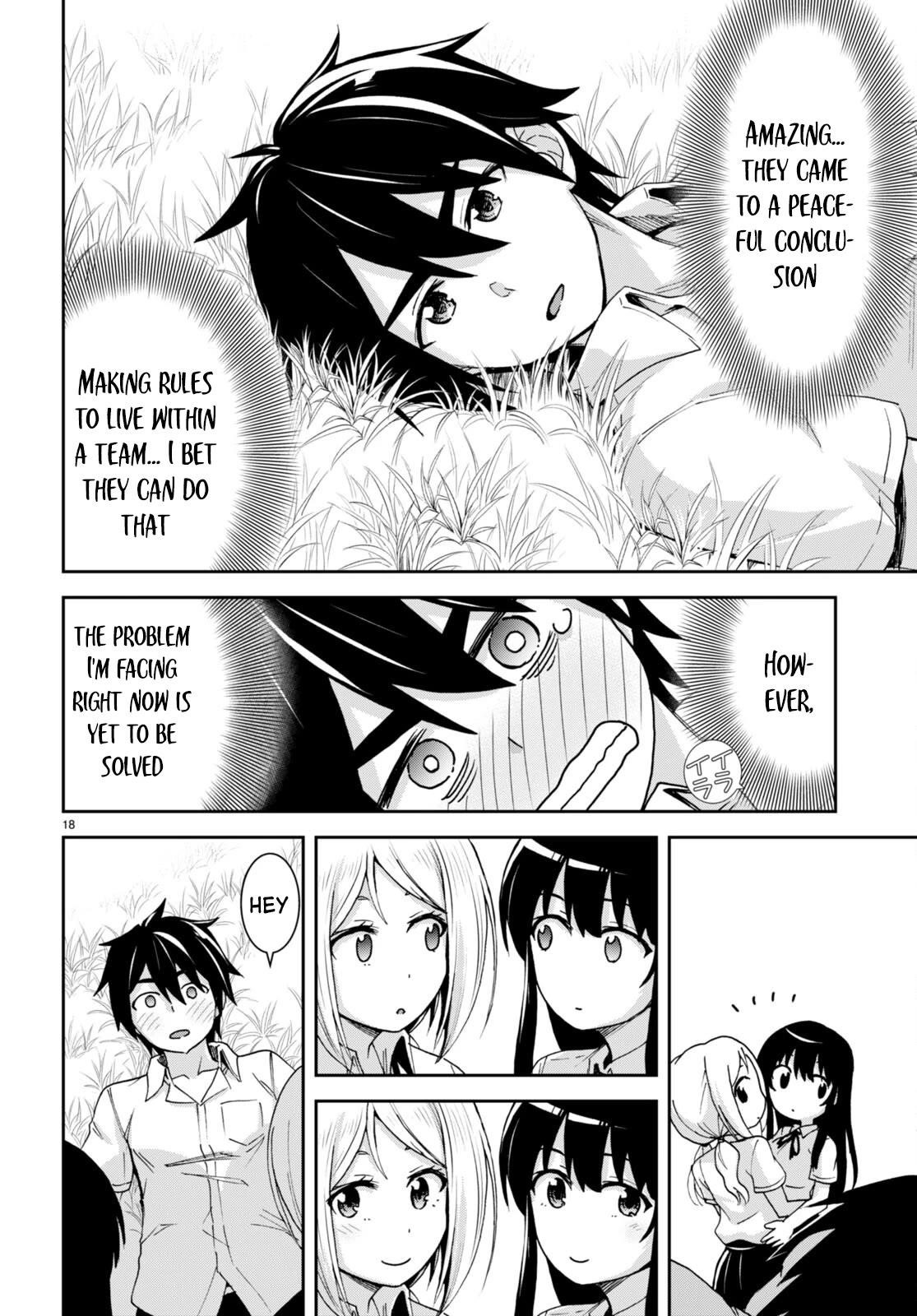 Isekai Yurutto Survival Seikatsu: Gakkou No Minna To Isekai No Mujintou Ni Tenishitakedo Ore Dake Rakushou Desu Chapter 21 - Page 18 in English