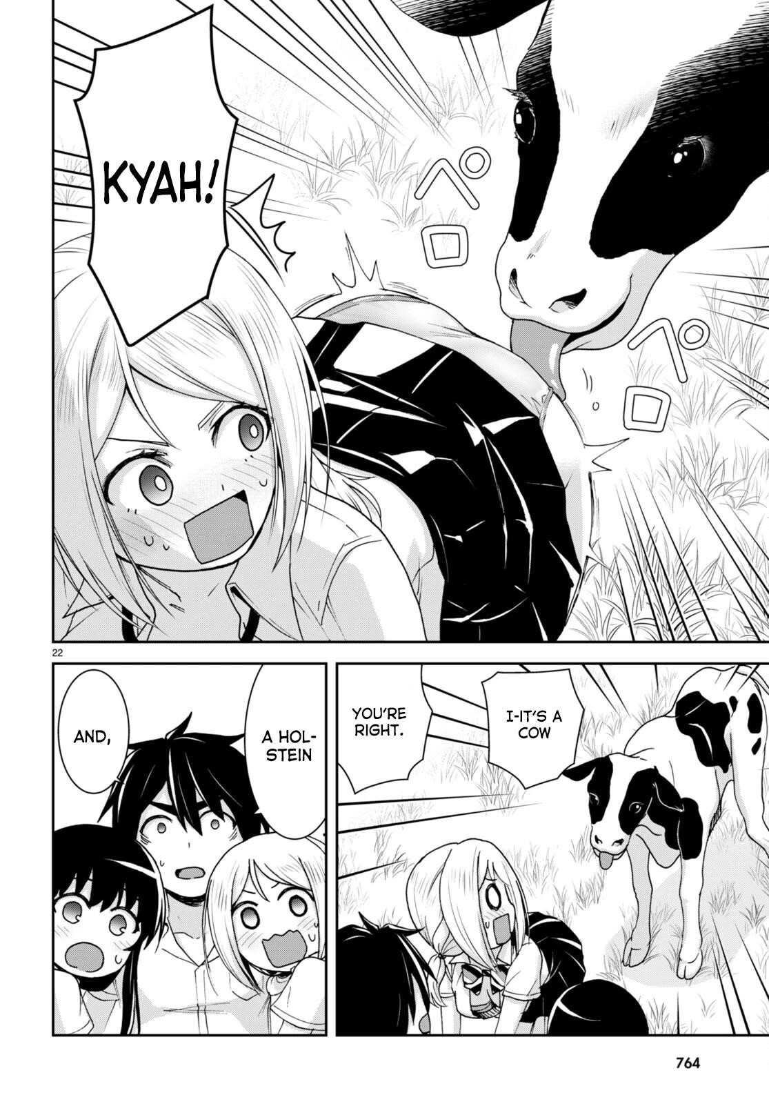 Isekai Yurutto Survival Seikatsu: Gakkou No Minna To Isekai No Mujintou Ni Tenishitakedo Ore Dake Rakushou Desu Chapter 21 - Page 22 in English