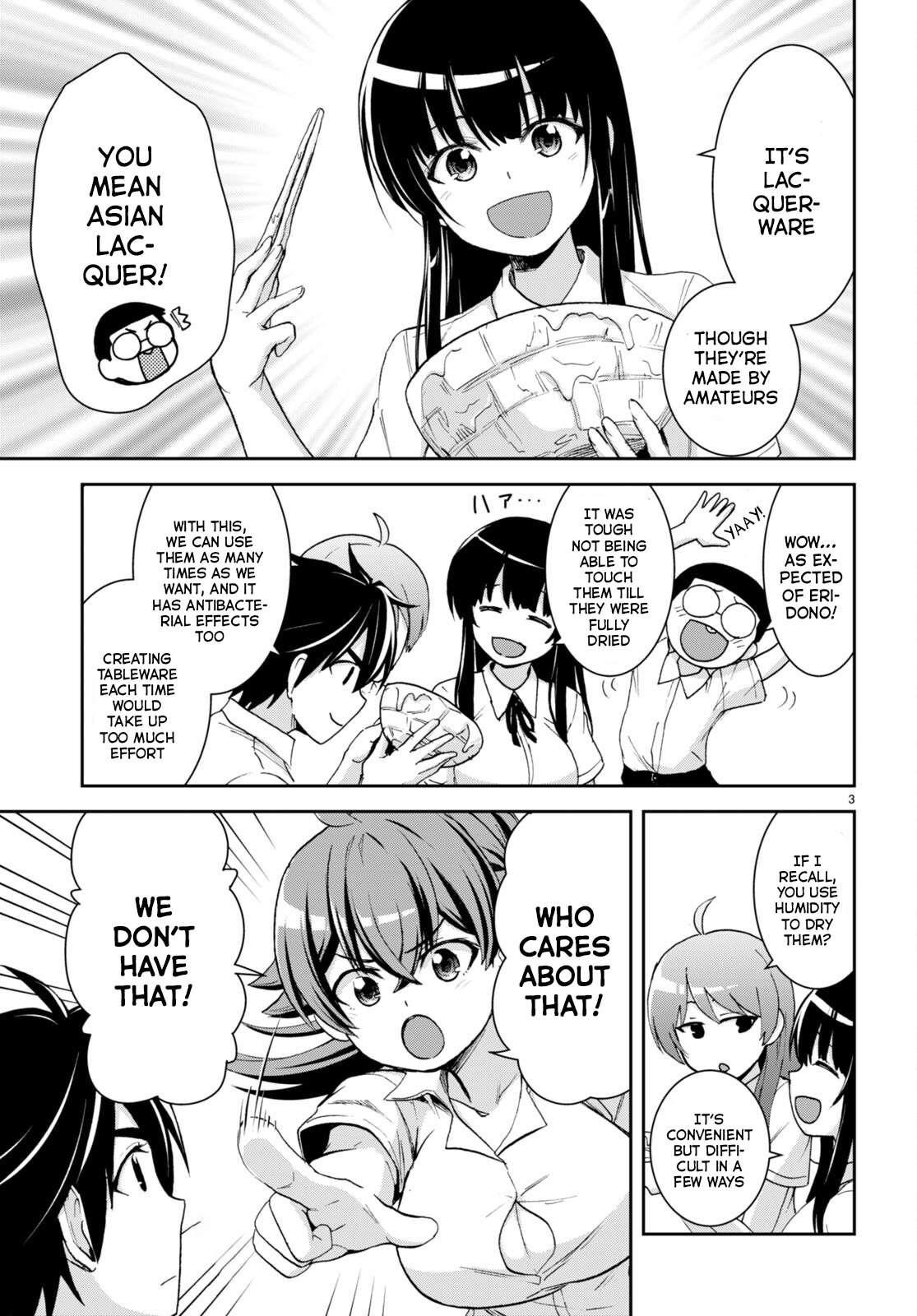 Isekai Yurutto Survival Seikatsu: Gakkou No Minna To Isekai No Mujintou Ni Tenishitakedo Ore Dake Rakushou Desu Chapter 22 - Page 3 in English