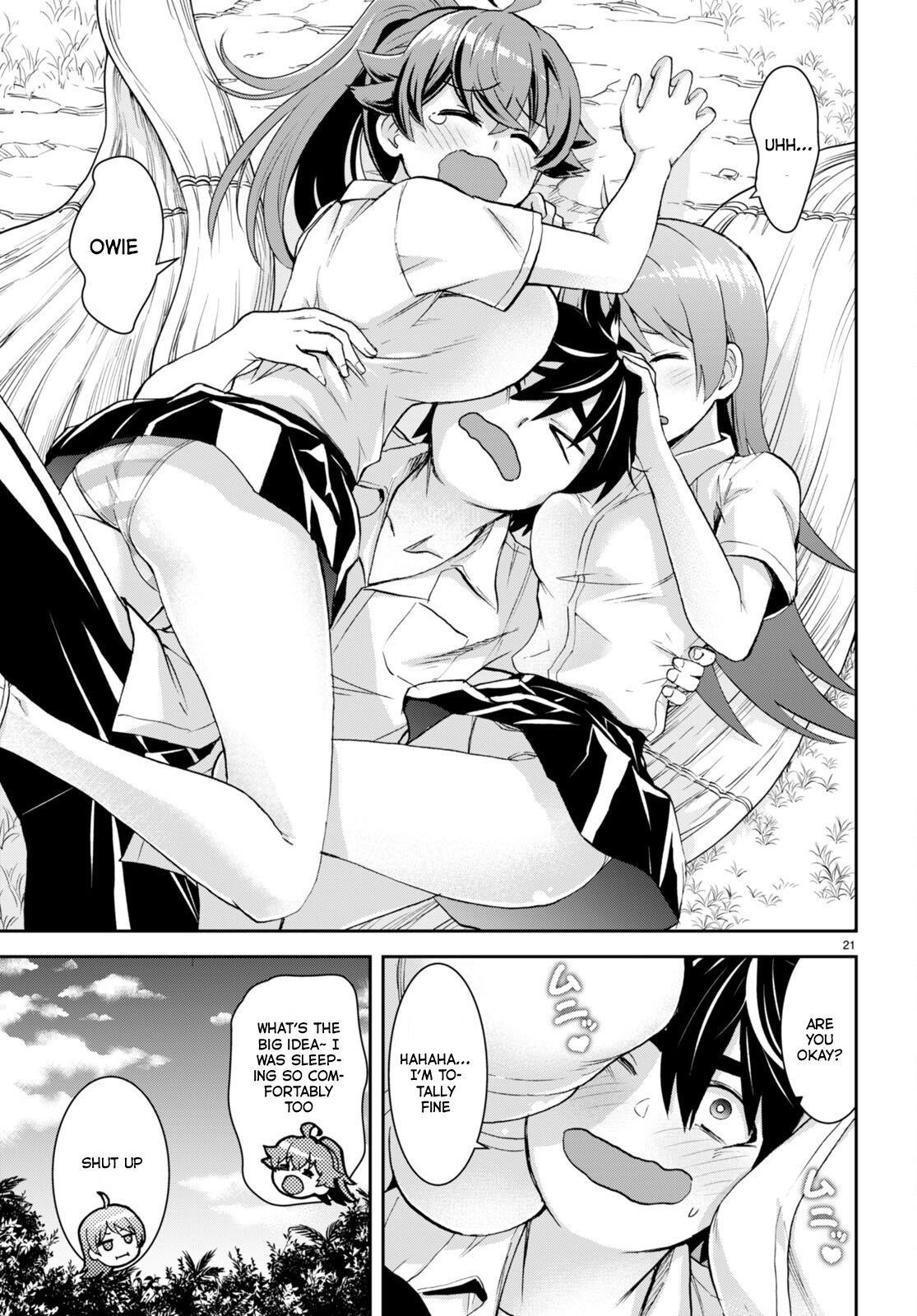 Isekai Yurutto Survival Seikatsu: Gakkou No Minna To Isekai No Mujintou Ni Tenishitakedo Ore Dake Rakushou Desu Chapter 23 - Page 21 in English
