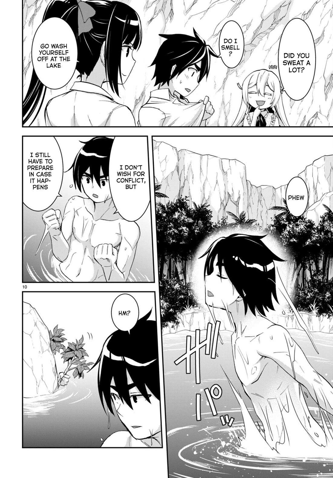 Isekai Yurutto Survival Seikatsu: Gakkou No Minna To Isekai No Mujintou Ni Tenishitakedo Ore Dake Rakushou Desu Chapter 24 - Page 11 in English