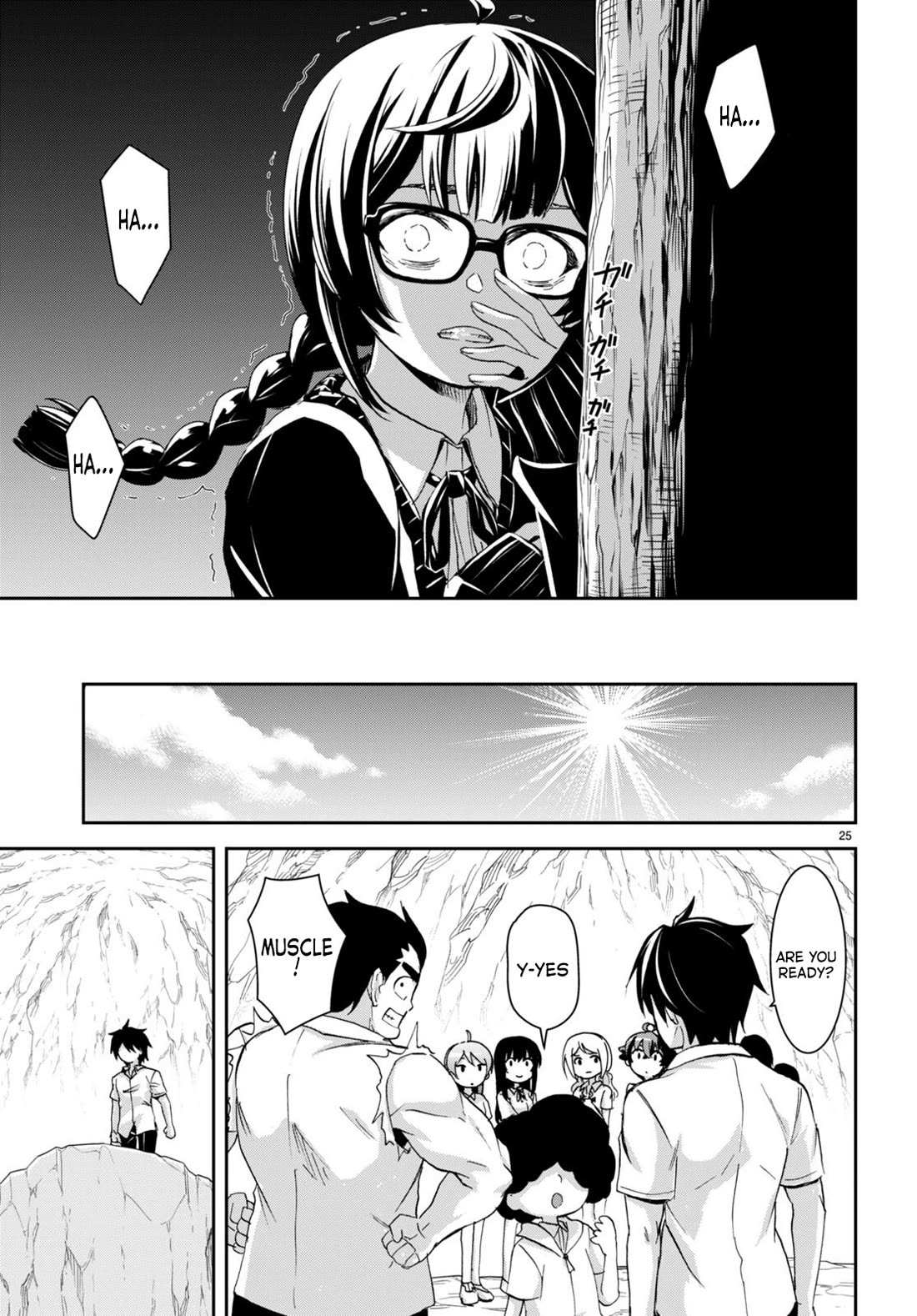 Isekai Yurutto Survival Seikatsu: Gakkou No Minna To Isekai No Mujintou Ni Tenishitakedo Ore Dake Rakushou Desu Chapter 24 - Page 25 in English