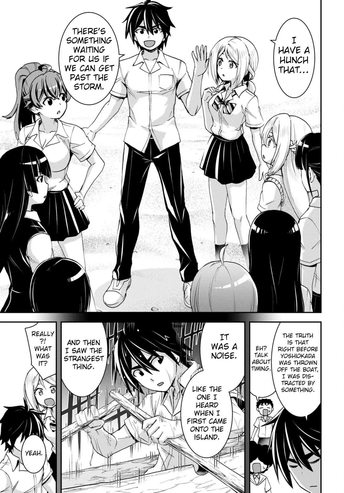 Isekai Yurutto Survival Seikatsu: Gakkou No Minna To Isekai No Mujintou Ni Tenishitakedo Ore Dake Rakushou Desu Chapter 25 - Page 19 in English