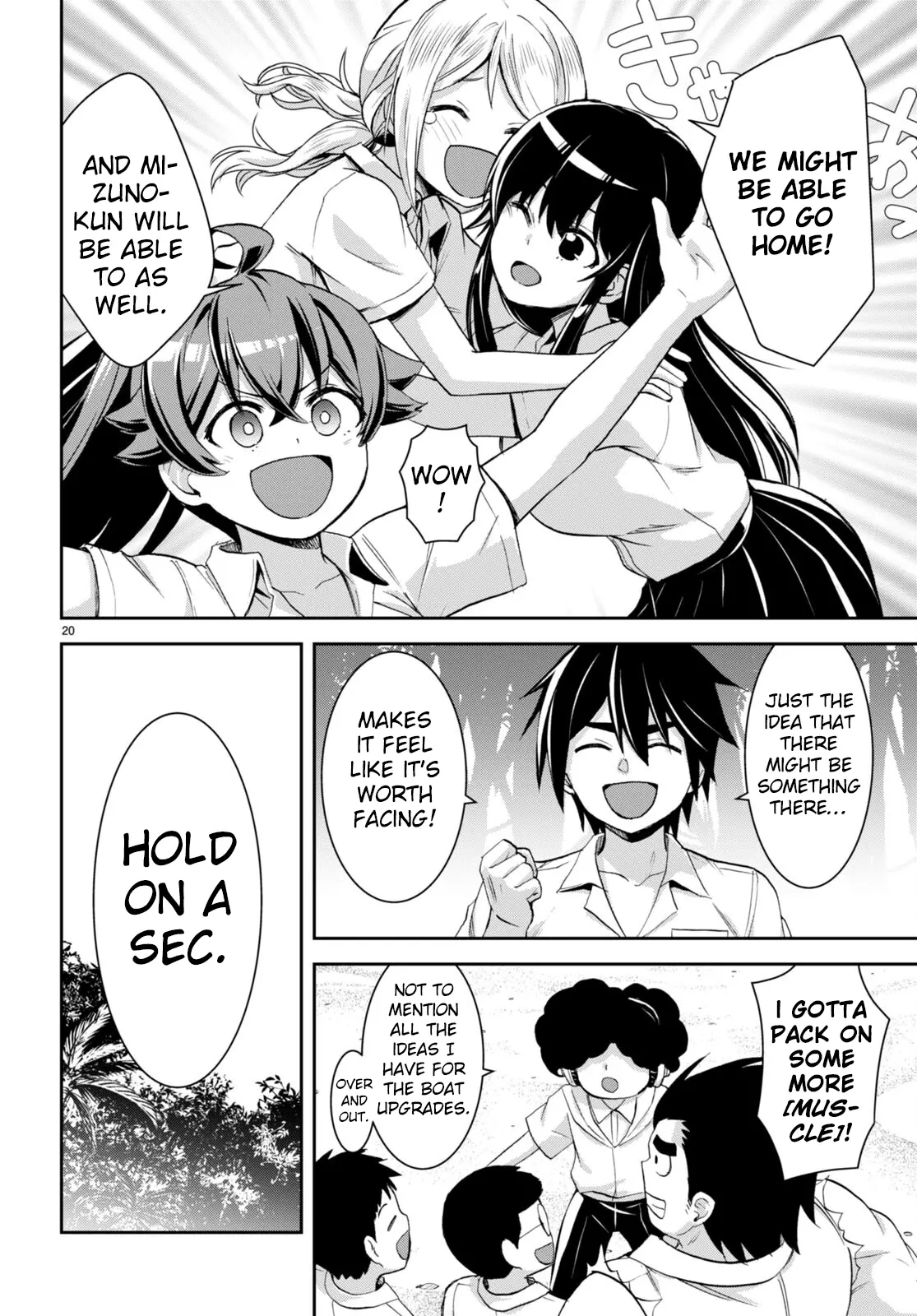 Isekai Yurutto Survival Seikatsu: Gakkou No Minna To Isekai No Mujintou Ni Tenishitakedo Ore Dake Rakushou Desu Chapter 25 - Page 22 in English