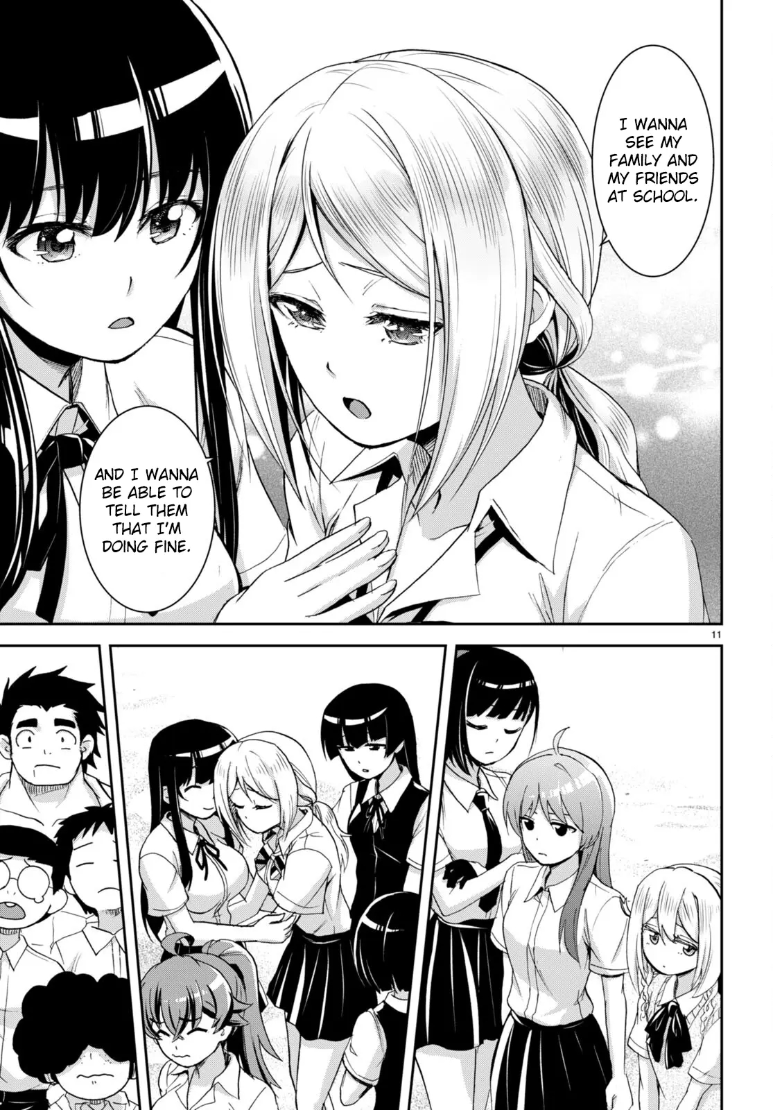 Isekai Yurutto Survival Seikatsu: Gakkou No Minna To Isekai No Mujintou Ni Tenishitakedo Ore Dake Rakushou Desu Chapter 26 - Page 11 in English