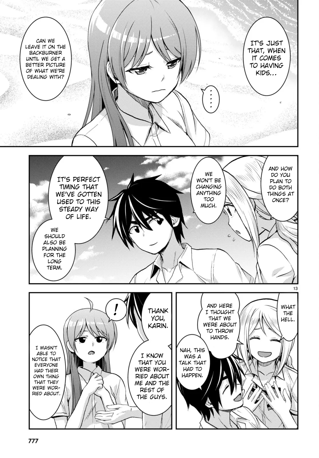 Isekai Yurutto Survival Seikatsu: Gakkou No Minna To Isekai No Mujintou Ni Tenishitakedo Ore Dake Rakushou Desu Chapter 26 - Page 13 in English