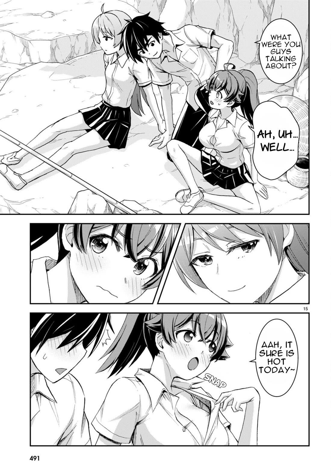 Isekai Yurutto Survival Seikatsu: Gakkou No Minna To Isekai No Mujintou Ni Tenishitakedo Ore Dake Rakushou Desu Chapter 28 - Page 16 in English