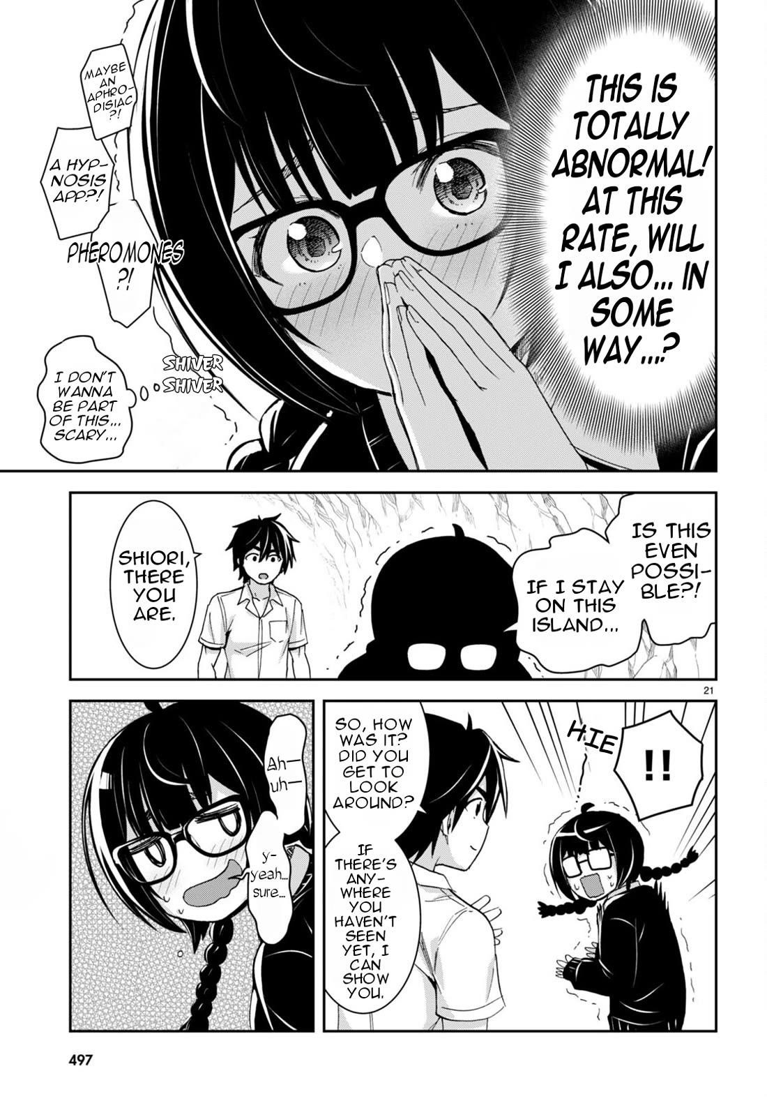 Isekai Yurutto Survival Seikatsu: Gakkou No Minna To Isekai No Mujintou Ni Tenishitakedo Ore Dake Rakushou Desu Chapter 28 - Page 22 in English