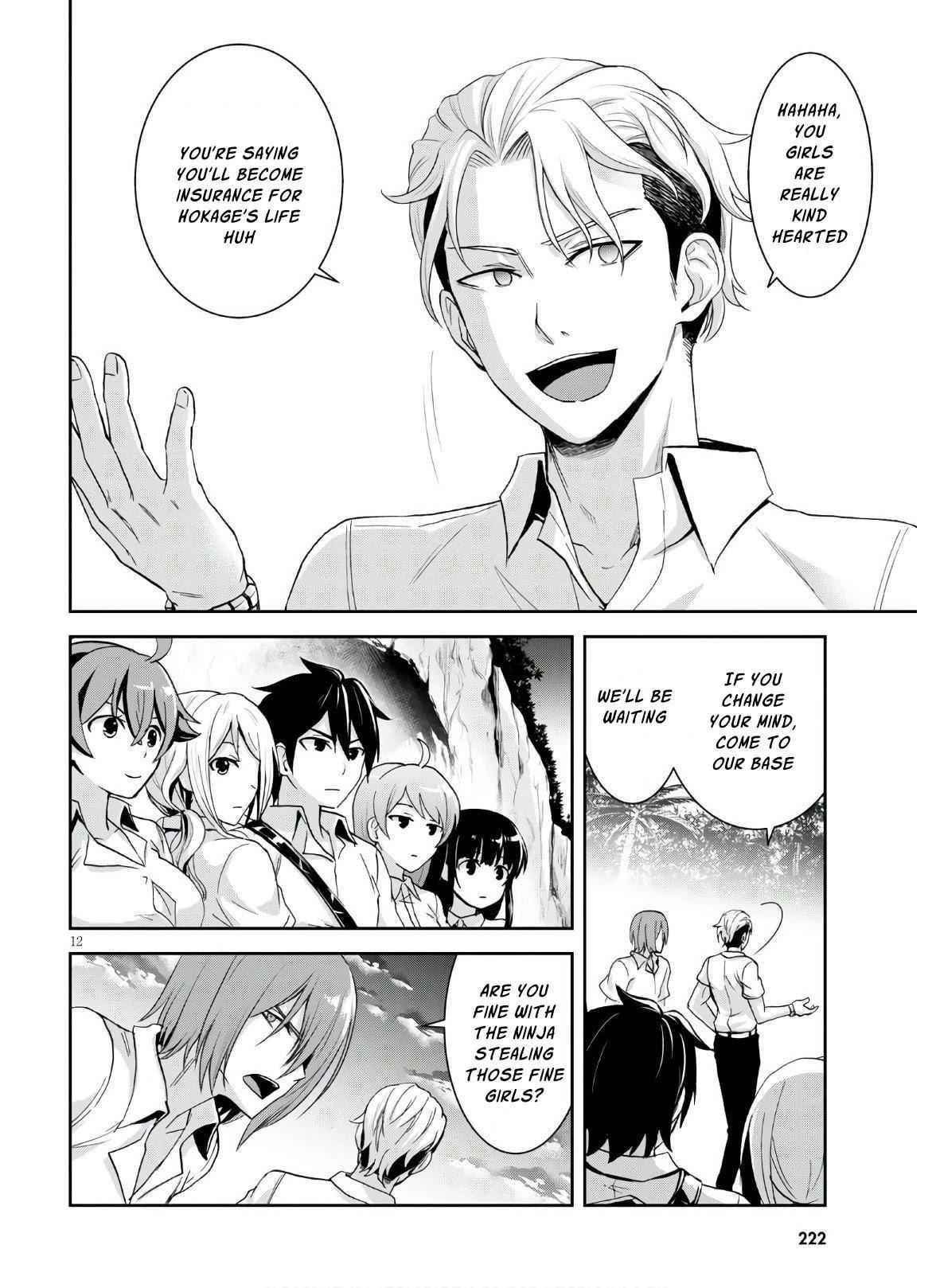 Isekai Yurutto Survival Seikatsu: Gakkou No Minna To Isekai No Mujintou Ni Tenishitakedo Ore Dake Rakushou Desu Chapter 3 - Page 12 in English