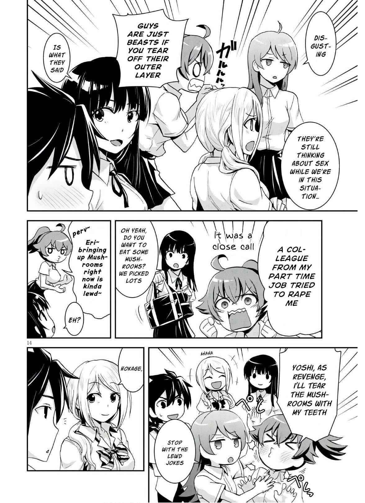 Isekai Yurutto Survival Seikatsu: Gakkou No Minna To Isekai No Mujintou Ni Tenishitakedo Ore Dake Rakushou Desu Chapter 3 - Page 14 in English