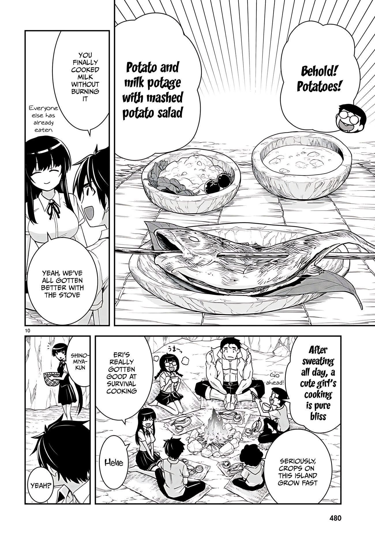 Isekai Yurutto Survival Seikatsu: Gakkou No Minna To Isekai No Mujintou Ni Tenishitakedo Ore Dake Rakushou Desu Chapter 32 - Page 11 in English