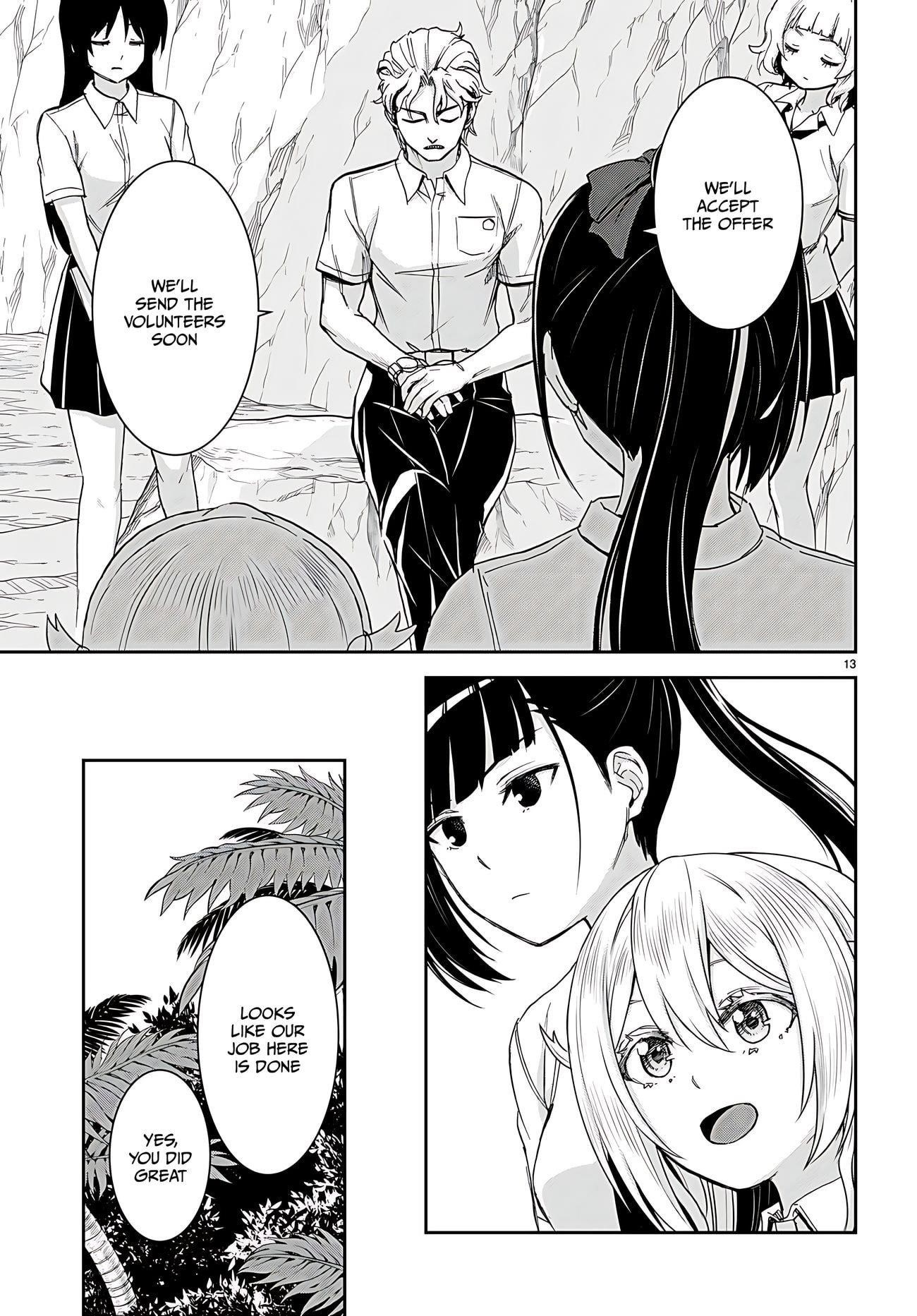 Isekai Yurutto Survival Seikatsu: Gakkou No Minna To Isekai No Mujintou Ni Tenishitakedo Ore Dake Rakushou Desu Chapter 34 - Page 14 in English