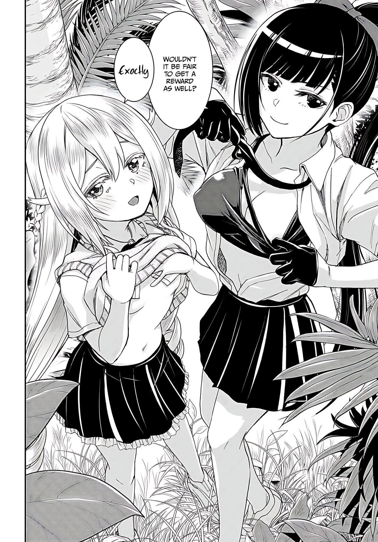 Isekai Yurutto Survival Seikatsu: Gakkou No Minna To Isekai No Mujintou Ni Tenishitakedo Ore Dake Rakushou Desu Chapter 34 - Page 25 in English