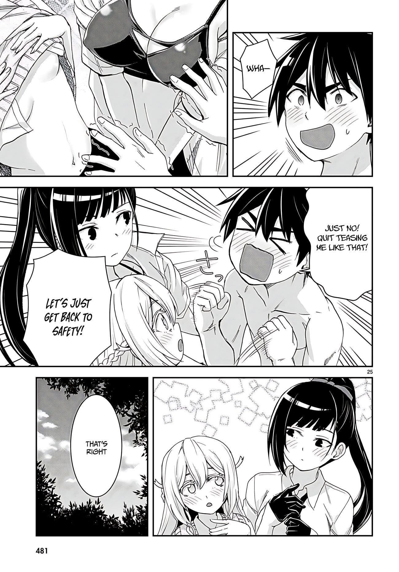 Isekai Yurutto Survival Seikatsu: Gakkou No Minna To Isekai No Mujintou Ni Tenishitakedo Ore Dake Rakushou Desu Chapter 34 - Page 26 in English