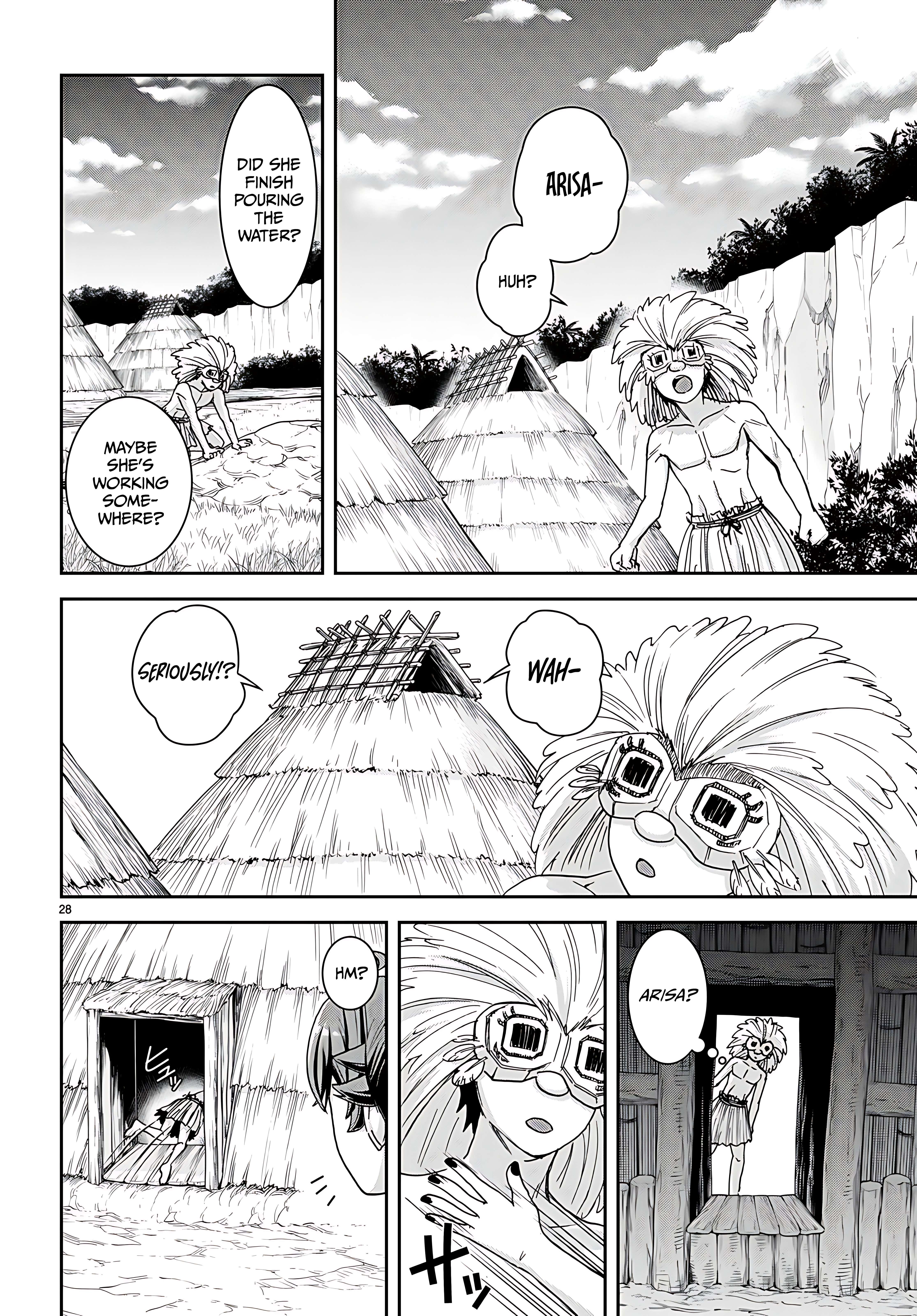 Isekai Yurutto Survival Seikatsu: Gakkou No Minna To Isekai No Mujintou Ni Tenishitakedo Ore Dake Rakushou Desu Chapter 35 - Page 29 in English
