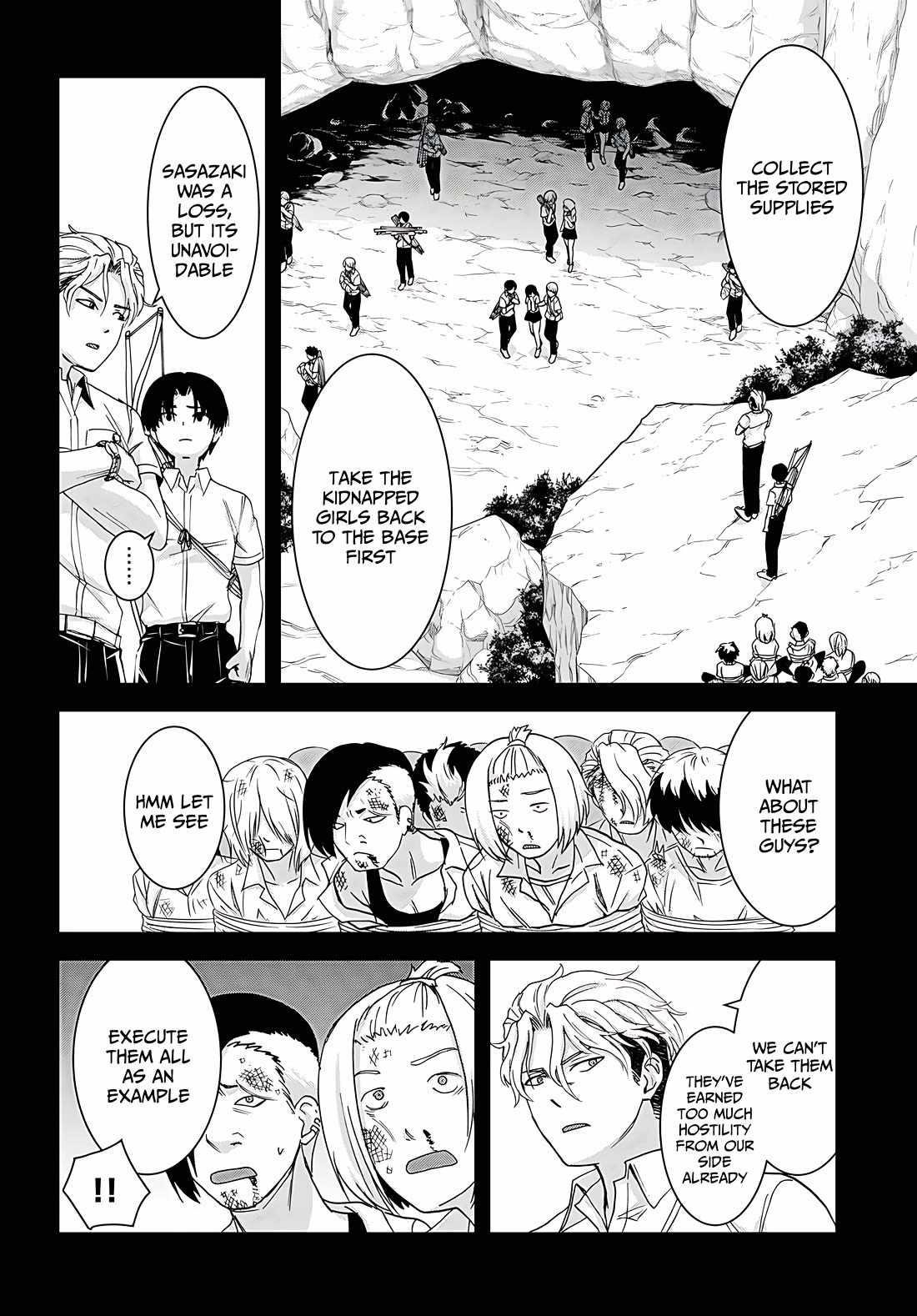 Isekai Yurutto Survival Seikatsu: Gakkou No Minna To Isekai No Mujintou Ni Tenishitakedo Ore Dake Rakushou Desu Chapter 38 - Page 32 in English