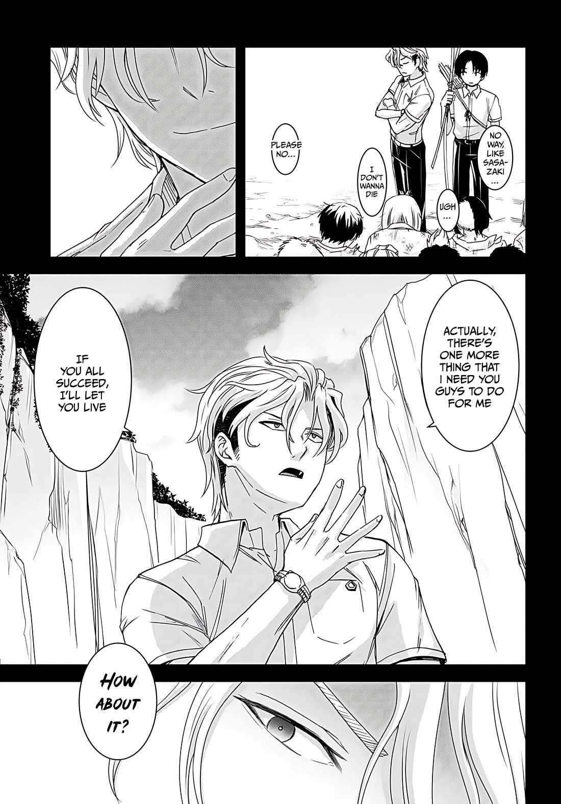 Isekai Yurutto Survival Seikatsu: Gakkou No Minna To Isekai No Mujintou Ni Tenishitakedo Ore Dake Rakushou Desu Chapter 38 - Page 33 in English
