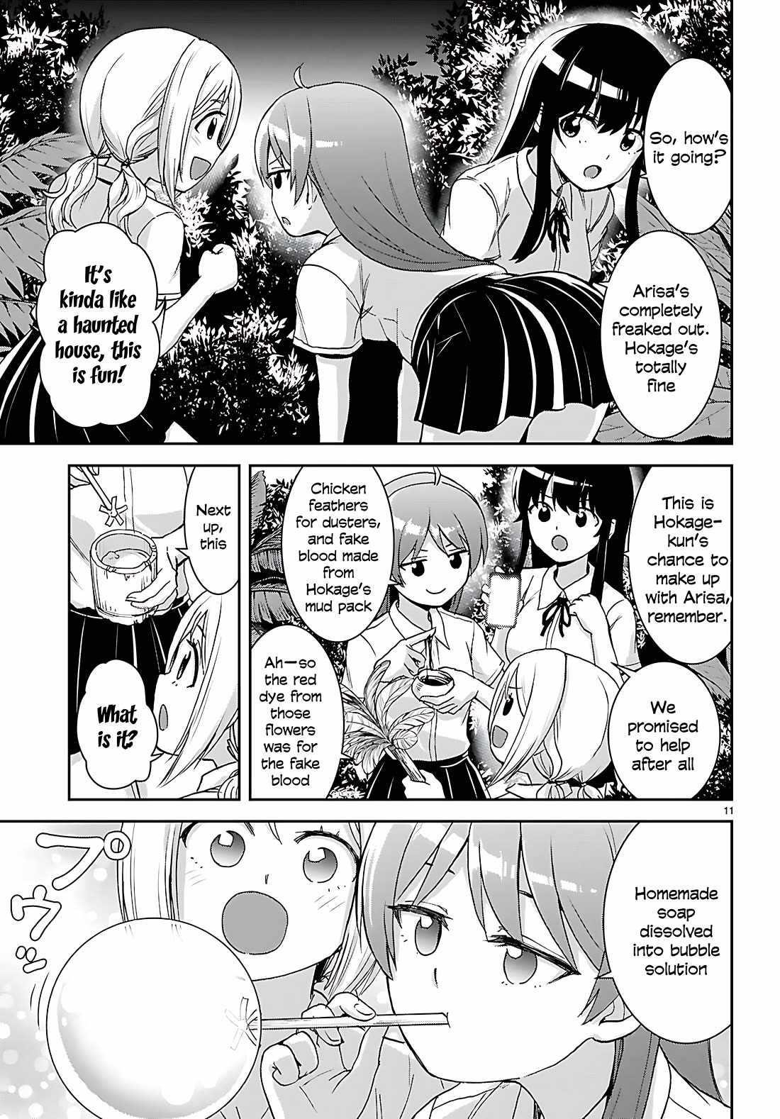 Isekai Yurutto Survival Seikatsu: Gakkou No Minna To Isekai No Mujintou Ni Tenishitakedo Ore Dake Rakushou Desu Chapter 39 - Page 11 in English