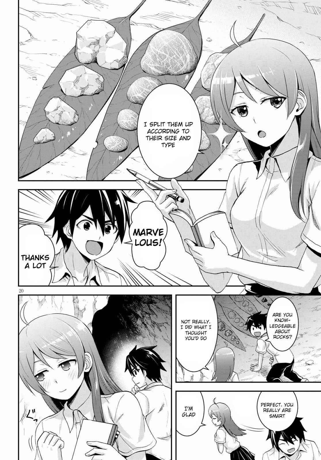 Isekai Yurutto Survival Seikatsu: Gakkou No Minna To Isekai No Mujintou Ni Tenishitakedo Ore Dake Rakushou Desu Chapter 4 - Page 20 in English