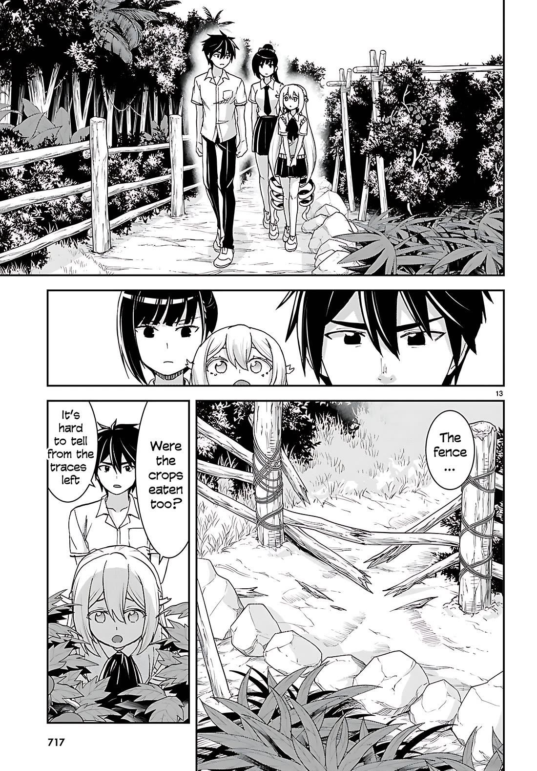 Isekai Yurutto Survival Seikatsu: Gakkou No Minna To Isekai No Mujintou Ni Tenishitakedo Ore Dake Rakushou Desu Chapter 40 - Page 13 in English