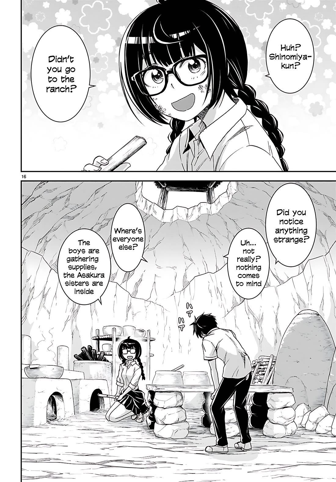 Isekai Yurutto Survival Seikatsu: Gakkou No Minna To Isekai No Mujintou Ni Tenishitakedo Ore Dake Rakushou Desu Chapter 40 - Page 16 in English