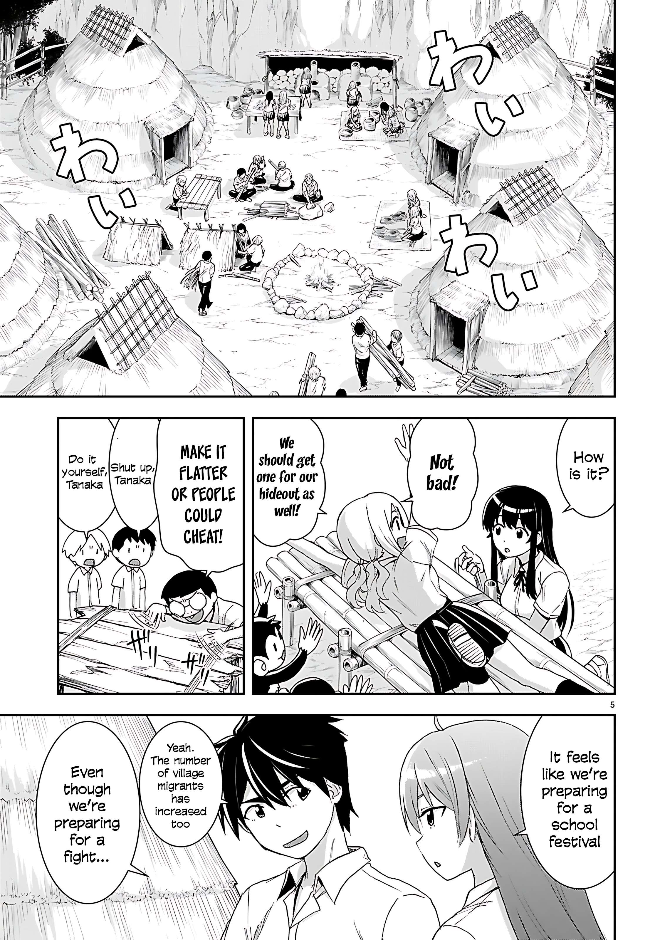 Isekai Yurutto Survival Seikatsu: Gakkou No Minna To Isekai No Mujintou Ni Tenishitakedo Ore Dake Rakushou Desu Chapter 45 - Page 7 in English