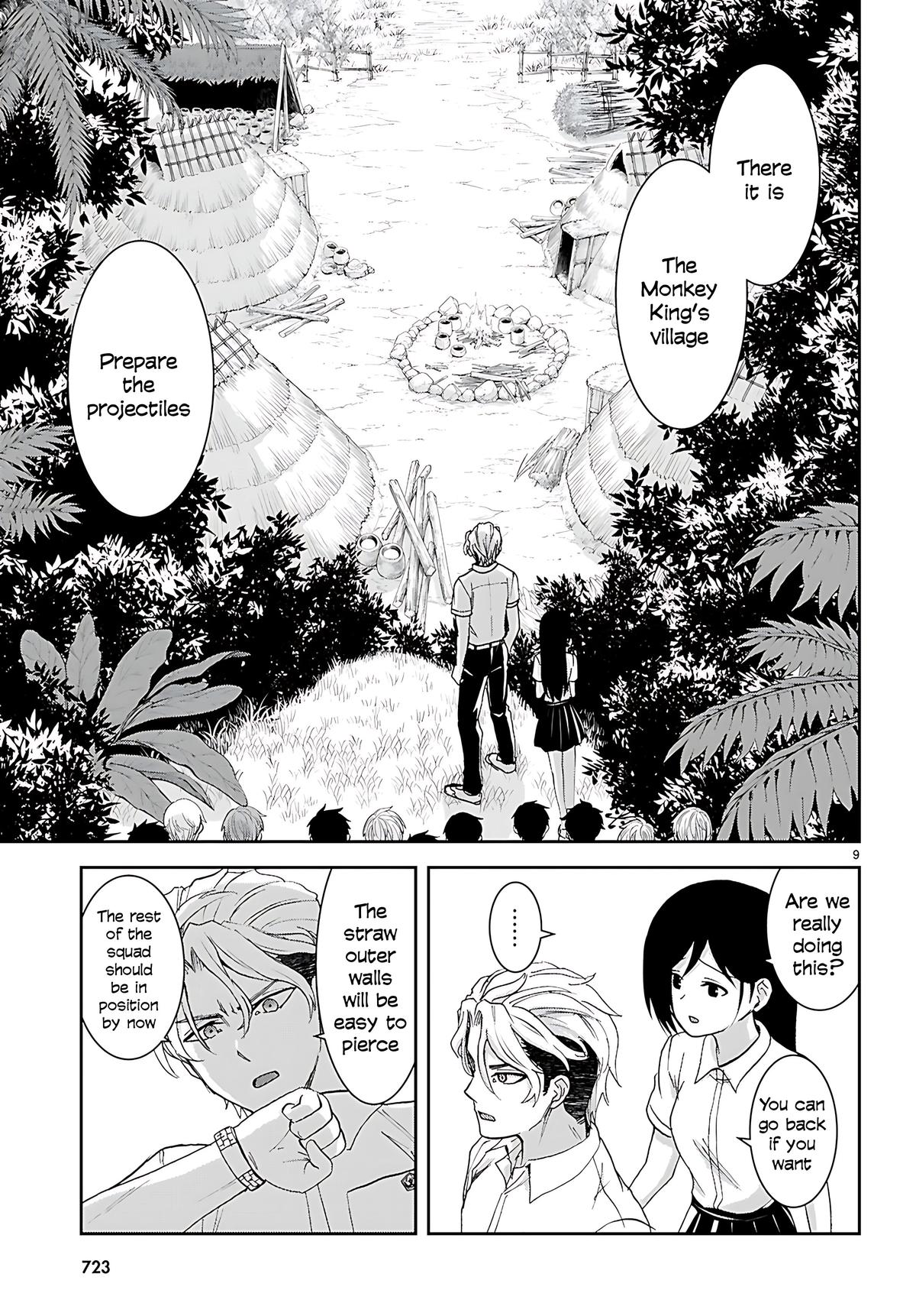 Isekai Yurutto Survival Seikatsu: Gakkou No Minna To Isekai No Mujintou Ni Tenishitakedo Ore Dake Rakushou Desu Chapter 46 - Page 11 in English