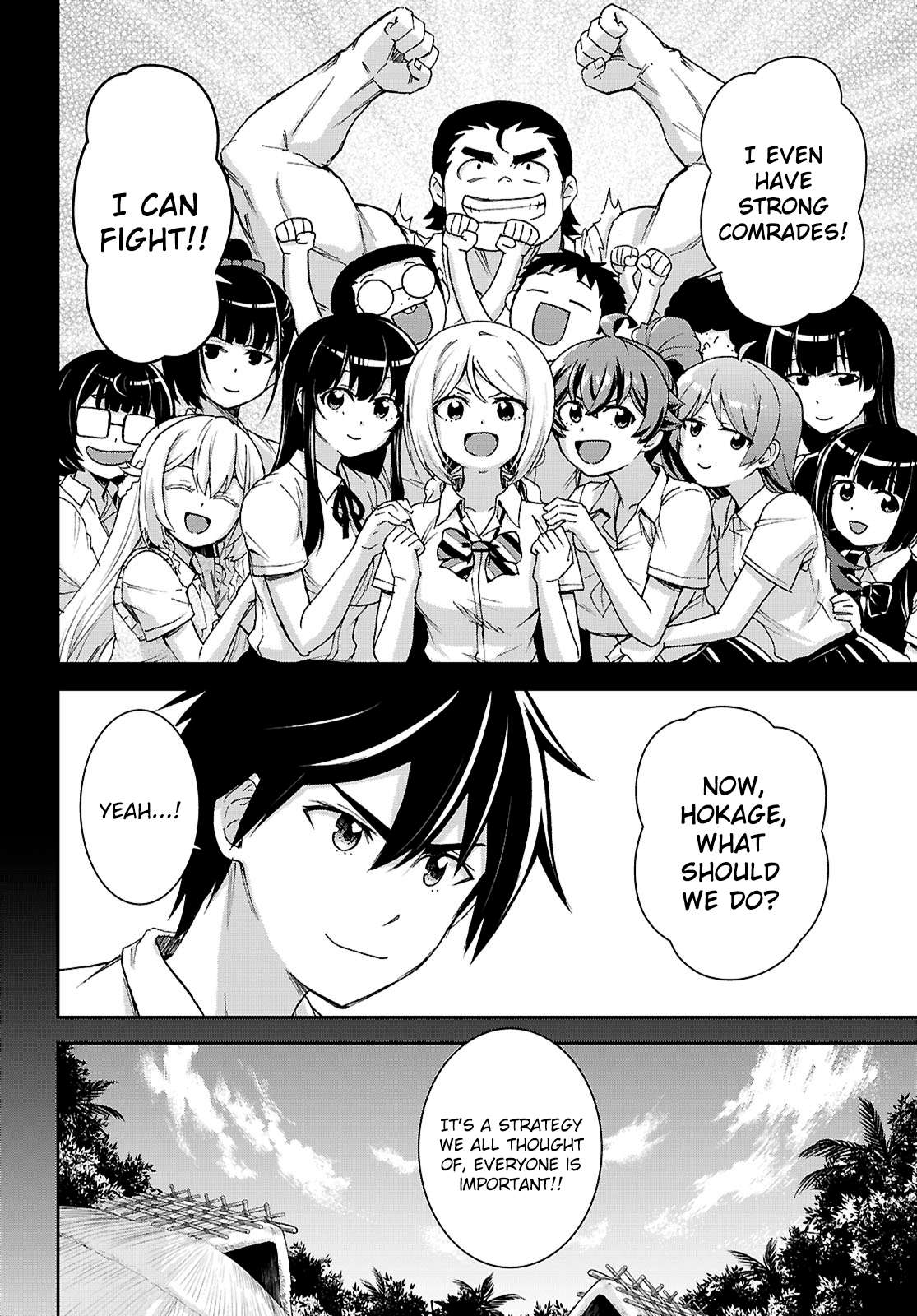 Isekai Yurutto Survival Seikatsu: Gakkou No Minna To Isekai No Mujintou Ni Tenishitakedo Ore Dake Rakushou Desu Chapter 47 - Page 11 in English