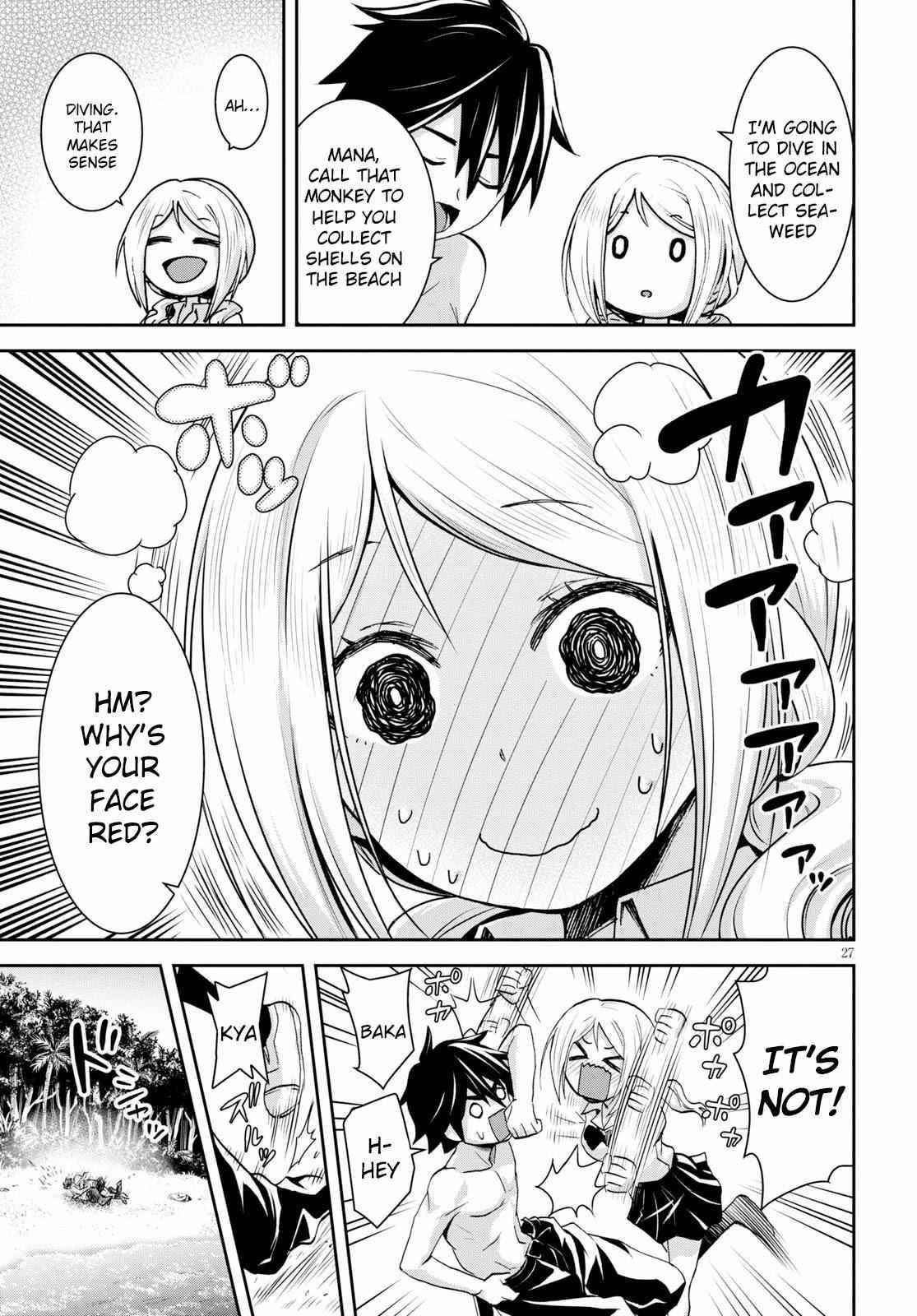 Isekai Yurutto Survival Seikatsu: Gakkou No Minna To Isekai No Mujintou Ni Tenishitakedo Ore Dake Rakushou Desu Chapter 6 - Page 29 in English