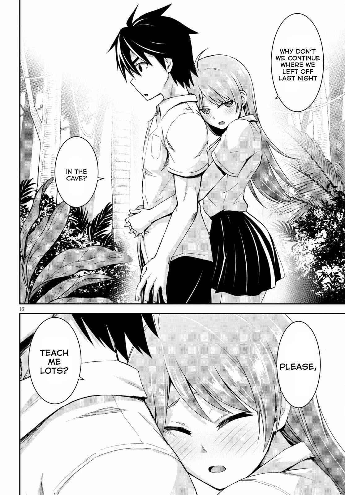 Isekai Yurutto Survival Seikatsu: Gakkou No Minna To Isekai No Mujintou Ni Tenishitakedo Ore Dake Rakushou Desu Chapter 9 - Page 16 in English
