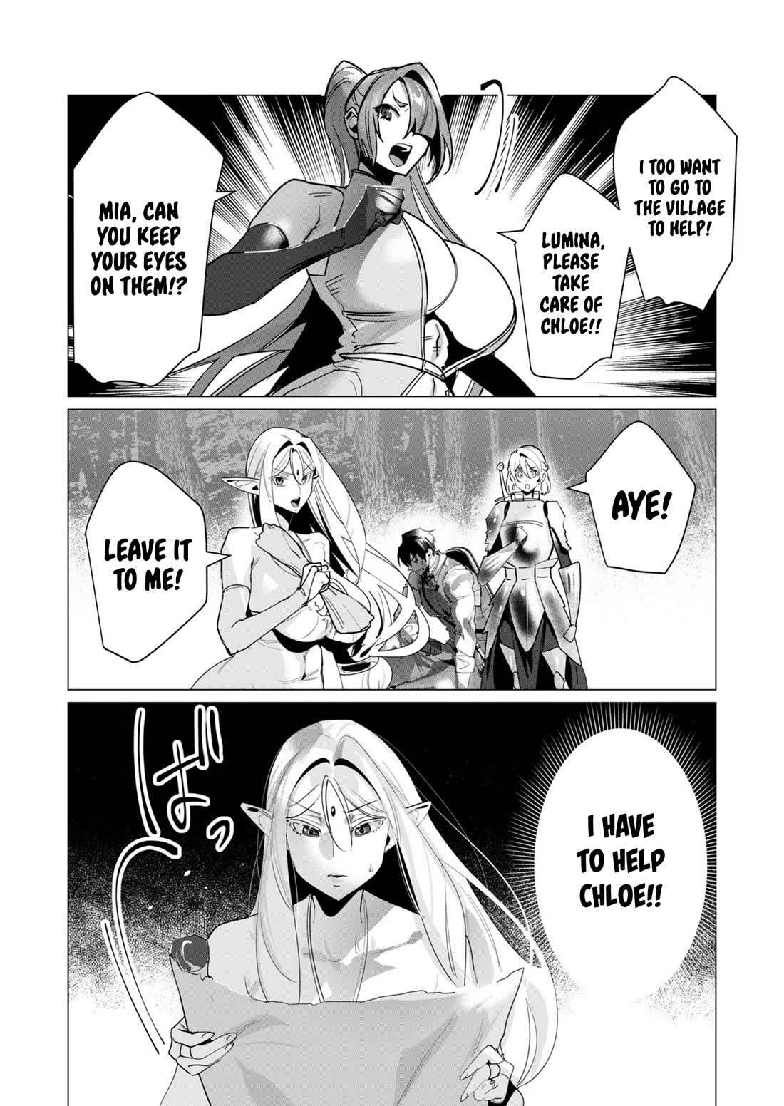 The Hero Wants a Married Woman as a Reward Chapter 17 - Page 12 in English