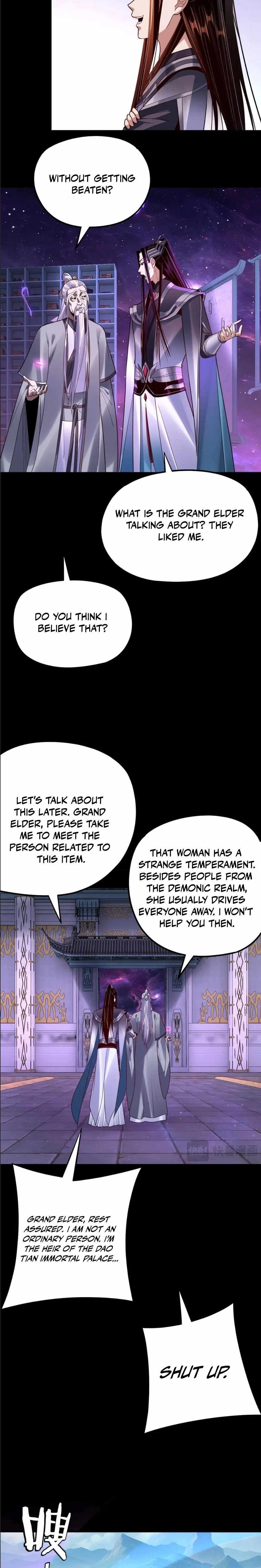 Me, The Heavenly Destined Villain Chapter 129 - Page 8 in English
