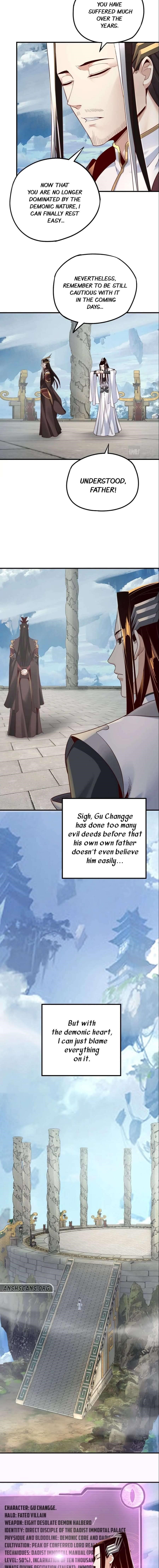 Me, The Heavenly Destined Villain Chapter 31 - Page 4 in English